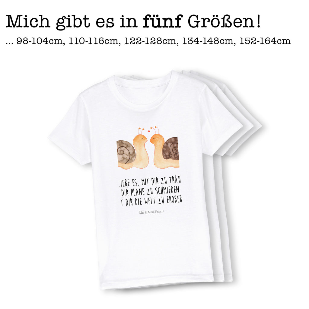 Organic Kinder T-Shirt Schnecken Liebe Kinder T-Shirt, Kinder T-Shirt Mädchen, Kinder T-Shirt Jungen, Liebe, Partner, Freund, Freundin, Ehemann, Ehefrau, Heiraten, Verlobung, Heiratsantrag, Liebesgeschenk, Jahrestag, Hocheitstag