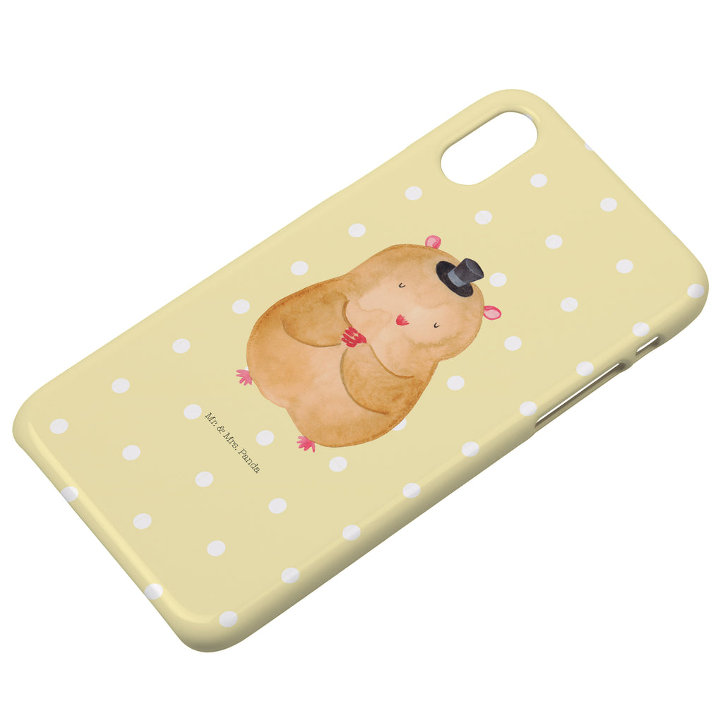 Handyhülle Hamster Hut Handyhülle, Handycover, Cover, Handy, Hülle, Iphone 10, Iphone X, Tiermotive, Gute Laune, lustige Sprüche, Tiere, Hamster, Hut, Magier, Zylinder, Zwerghamster, Zauberer