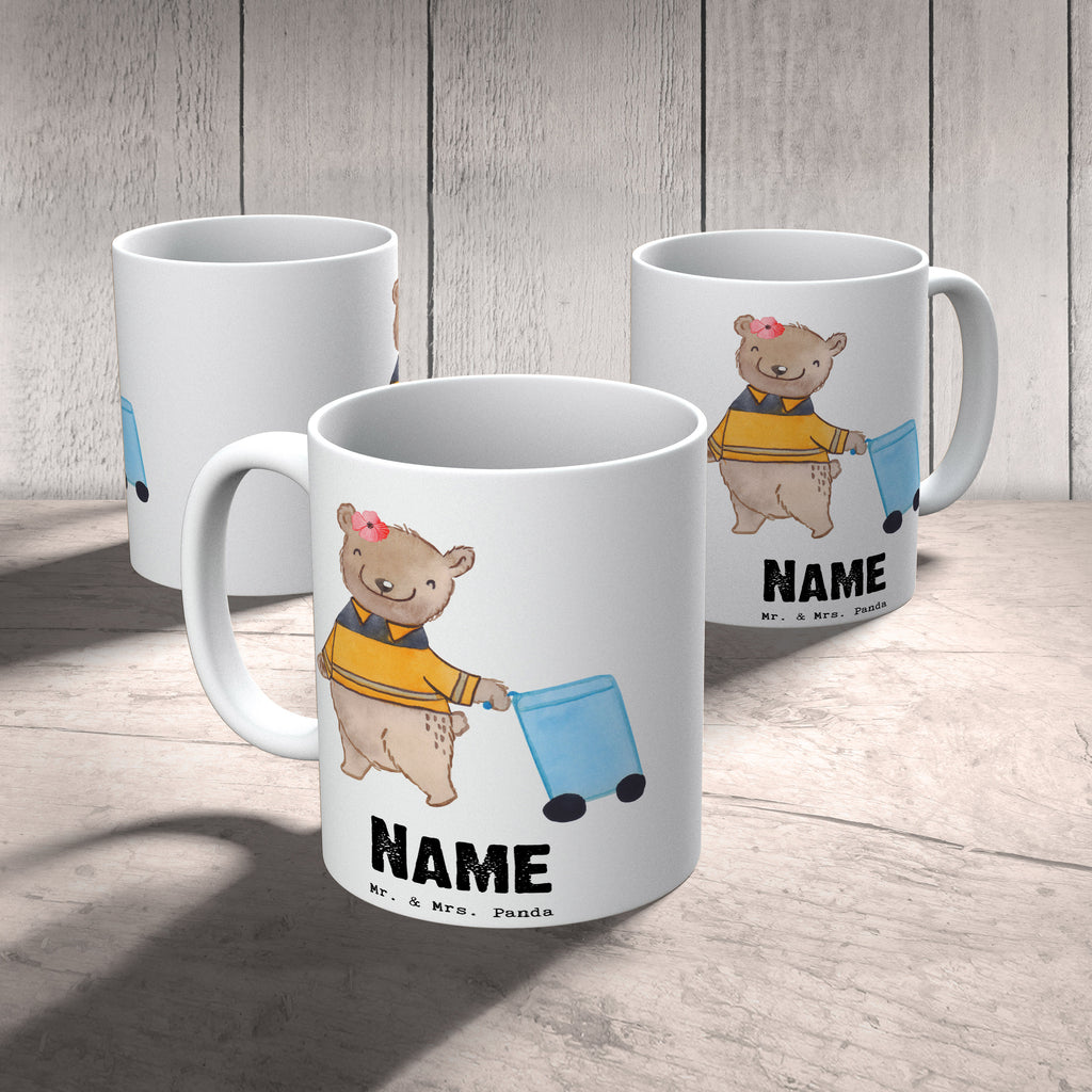 Personalisierte Tasse Fachkraft - Kreislauf- und Abfallwirtschaft mit Herz Personalisierte Tasse, Namenstasse, Wunschname, Personalisiert, Tasse, Namen, Drucken, Tasse mit Namen, Beruf, Ausbildung, Jubiläum, Abschied, Rente, Kollege, Kollegin, Geschenk, Schenken, Arbeitskollege, Mitarbeiter, Firma, Danke, Dankeschön, Müllwerker, Fachkraft Kreislauf- und Abfallwirtschaft, Müllentsorger, Kehrichtmann, Müllmann, Müllfahrer