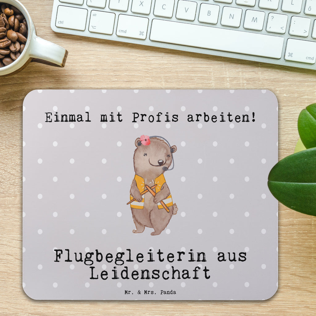 Mauspad Flugbegleiterin aus Leidenschaft Mousepad, Computer zubehör, Büroausstattung, PC Zubehör, Arbeitszimmer, Mauspad, Einzigartiges Mauspad, Designer Mauspad, Mausunterlage, Mauspad Büro, Beruf, Ausbildung, Jubiläum, Abschied, Rente, Kollege, Kollegin, Geschenk, Schenken, Arbeitskollege, Mitarbeiter, Firma, Danke, Dankeschön, Flugbegleiterin, Stewardess, Flugstewardess, Flight-Attendant