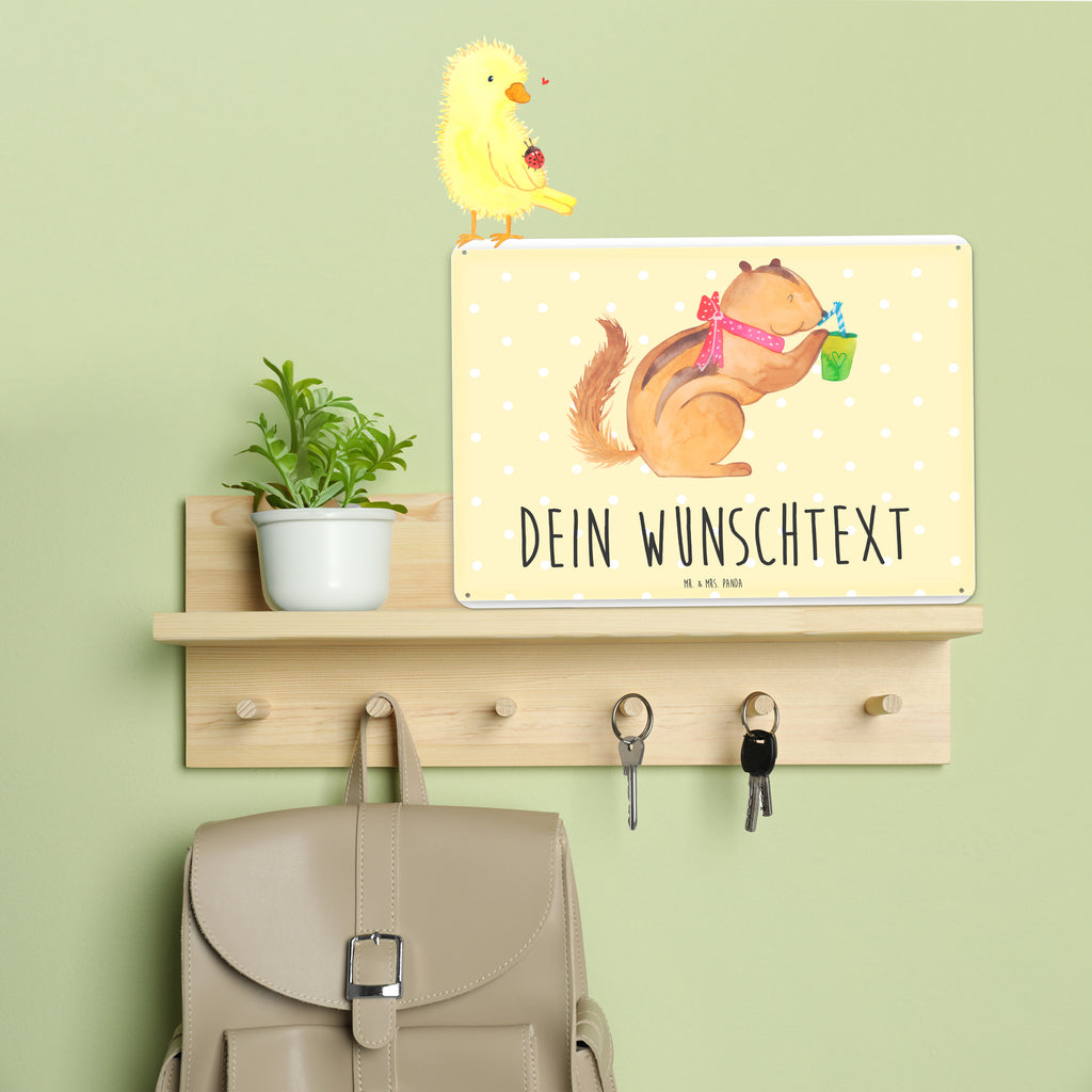 Personalisiertes Blechschild Eichhörnchen Smoothie Blechschild, Metallschild, Geschenk Schild, Schild, Magnet-Metall-Schild, Deko Schild, Wandschild, Wand-Dekoration, Türschild, Tiermotive, Gute Laune, lustige Sprüche, Tiere, Green Smoothies, Diät, Abnehmen, Streifenhörnchen, Eichhörnchen