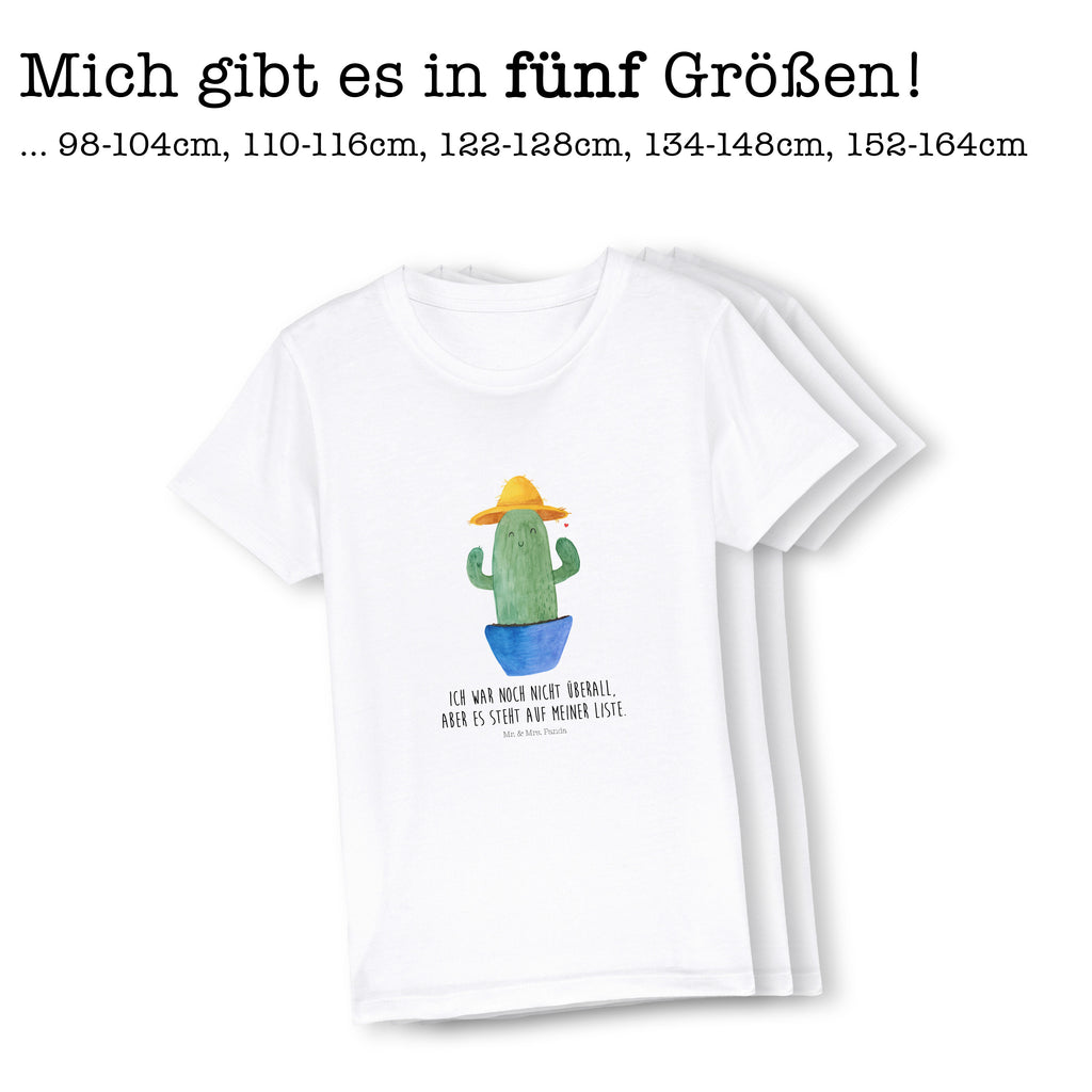 Organic Kinder T-Shirt Kaktus Hut Kinder T-Shirt, Kinder T-Shirt Mädchen, Kinder T-Shirt Jungen, Kaktus, Kakteen, Reisen, Weltreise, Weltenbummler, Reisetagebuch, Städtetrip, Kaktusliebe, Geschenkidee, Spruch, Motivation