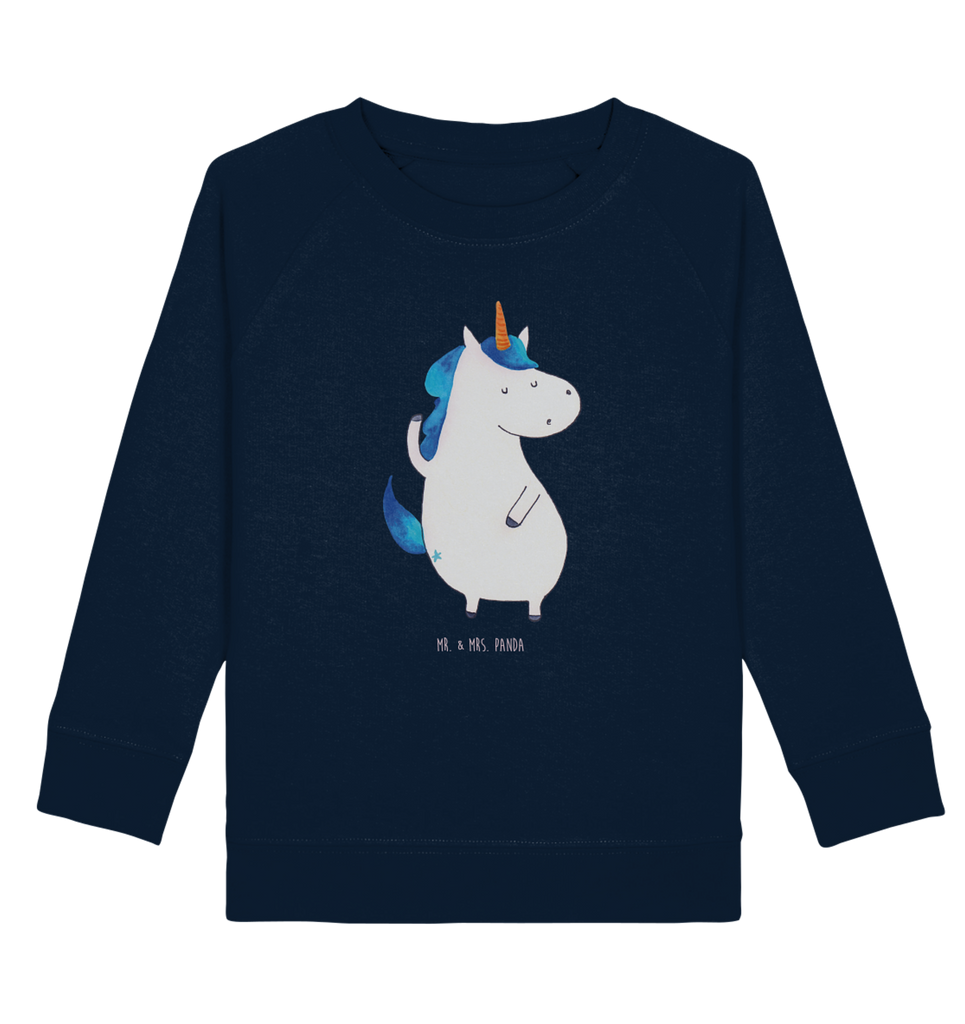 Organic Kinder Pullover Einhorn Mann Kinder Pullover, Kinder Sweatshirt, Jungen, Mädchen, Einhorn, Einhörner, Einhorn Deko, Pegasus, Unicorn, cool, Mann, Freundin, Familie, bester Freund, BFF, Party, hübsch, beste