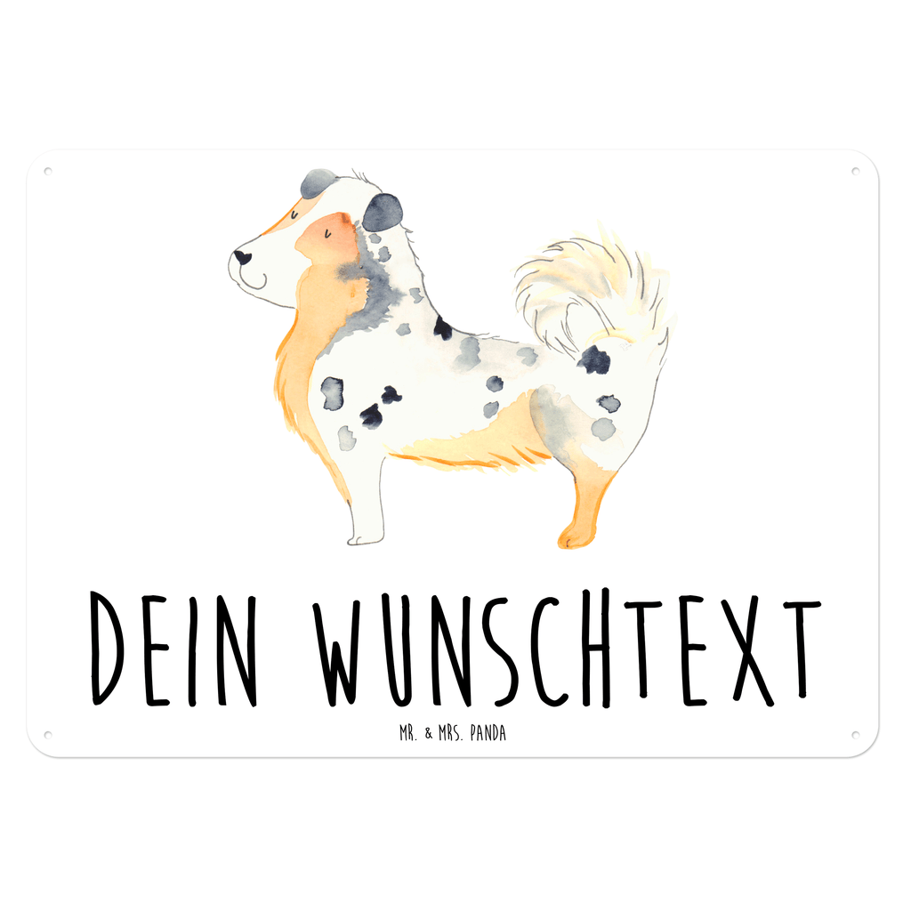 Personalisiertes Blechschild Hund Australien Shepherd Blechschild, Metallschild, Geschenk Schild, Schild, Magnet-Metall-Schild, Deko Schild, Wandschild, Wand-Dekoration, Türschild, Hund, Hundemotiv, Haustier, Hunderasse, Tierliebhaber, Hundebesitzer, Sprüche, Australien Shepherd, Shepherd, Hundeliebe, Familienhund, Spruch