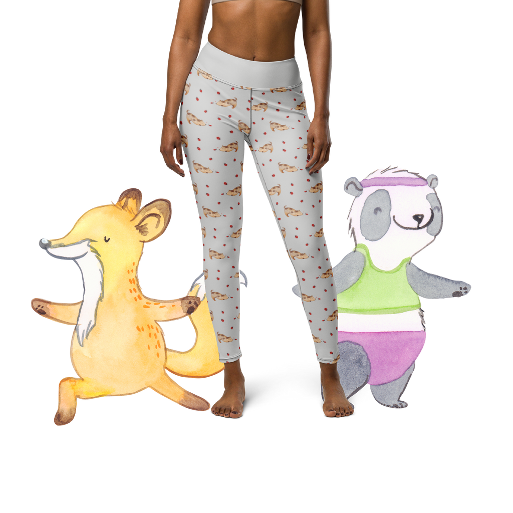 Yogahose Hund Marienkäfer Muster Yogapants, Yogaleggings, Yogaleggins, Yogahose Damen, Yogahose, Frauen, Yogahose Mädchen, Yogahose Kinder, Yogahose Herren, Yogahose Männer, Hund, Hundemotiv, Haustier, Hunderasse, Tierliebhaber, Hundebesitzer, Sprüche, Hunde, Hundespruch, Marienkäfer, Mischling, Mischlinghund