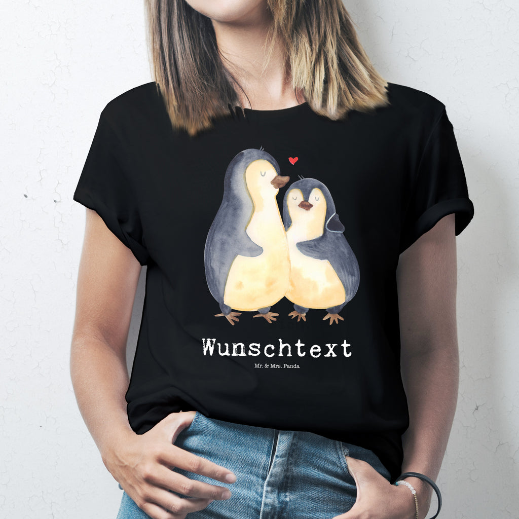 Personalisiertes T-Shirt Pinguine Einschlafen T-Shirt Personalisiert, T-Shirt mit Namen, T-Shirt mit Aufruck, Männer, Frauen, Liebe, Partner, Freund, Freundin, Ehemann, Ehefrau, Heiraten, Verlobung, Heiratsantrag, Liebesgeschenk, Jahrestag, Hocheitstag, Valentinstag, Geschenk für Frauen, Hochzeitstag, Mitbringsel, Geschenk für Freundin, Geschenk für Partner, Liebesbeweis, für Männer, für Ehemann