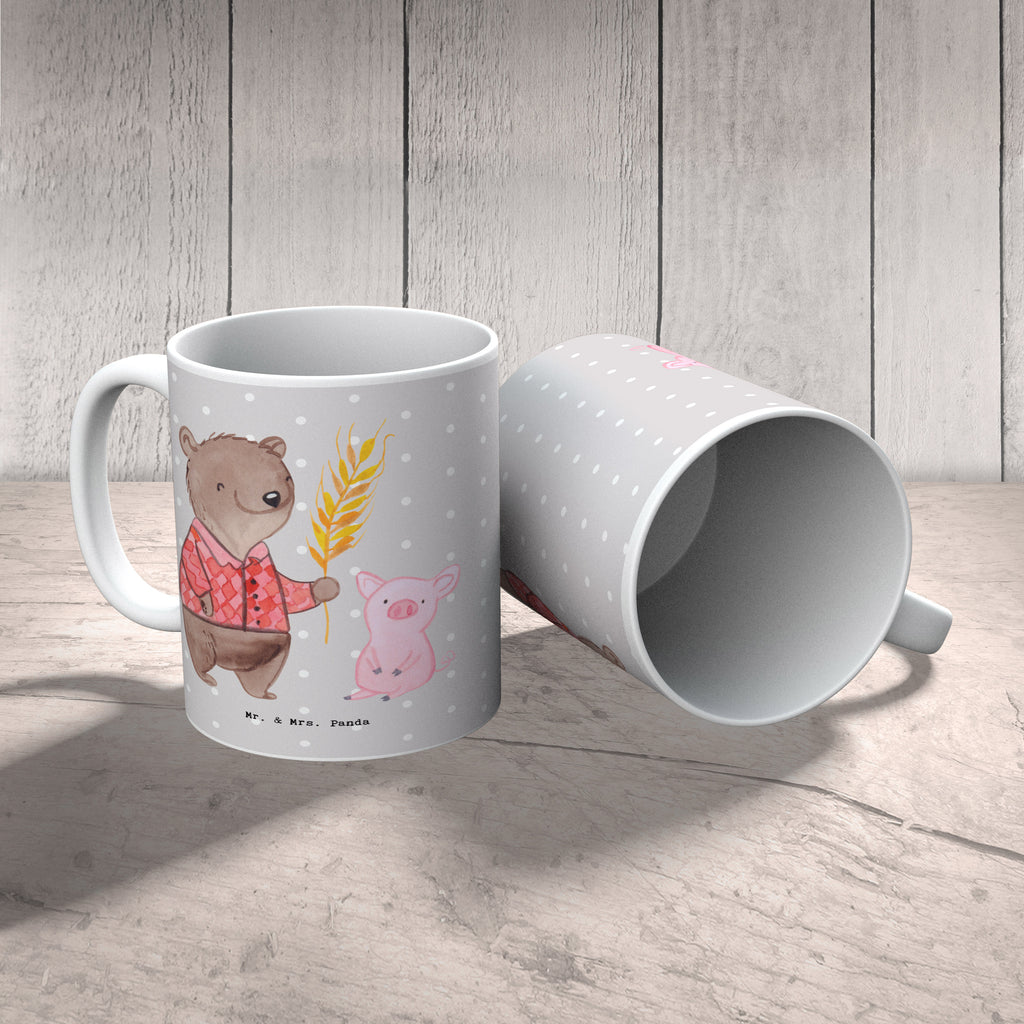 Tasse Bauer mit Herz Tasse, Kaffeetasse, Teetasse, Becher, Kaffeebecher, Teebecher, Keramiktasse, Porzellantasse, Büro Tasse, Geschenk Tasse, Tasse Sprüche, Tasse Motive, Kaffeetassen, Tasse bedrucken, Designer Tasse, Cappuccino Tassen, Schöne Teetassen, Beruf, Ausbildung, Jubiläum, Abschied, Rente, Kollege, Kollegin, Geschenk, Schenken, Arbeitskollege, Mitarbeiter, Firma, Danke, Dankeschön, Landwirt; Bauer, Tierwirt, Agronom, Farmer, Bauernhof