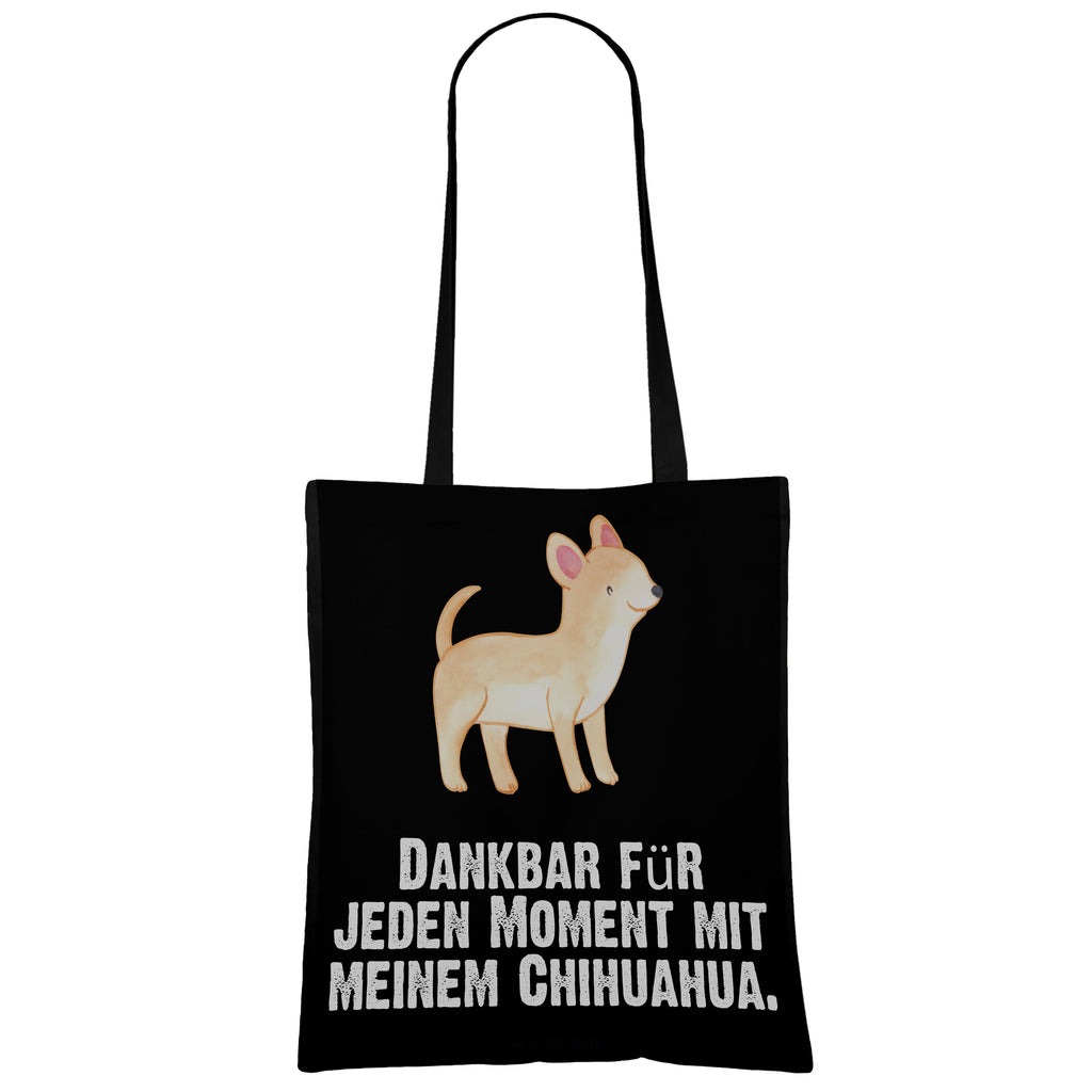 Tragetasche Chihuahua Moment Beuteltasche, Beutel, Einkaufstasche, Jutebeutel, Stoffbeutel, Hund, Hunderasse, Rassehund, Hundebesitzer, Geschenk, Tierfreund, Schenken, Welpe, Chihuahua