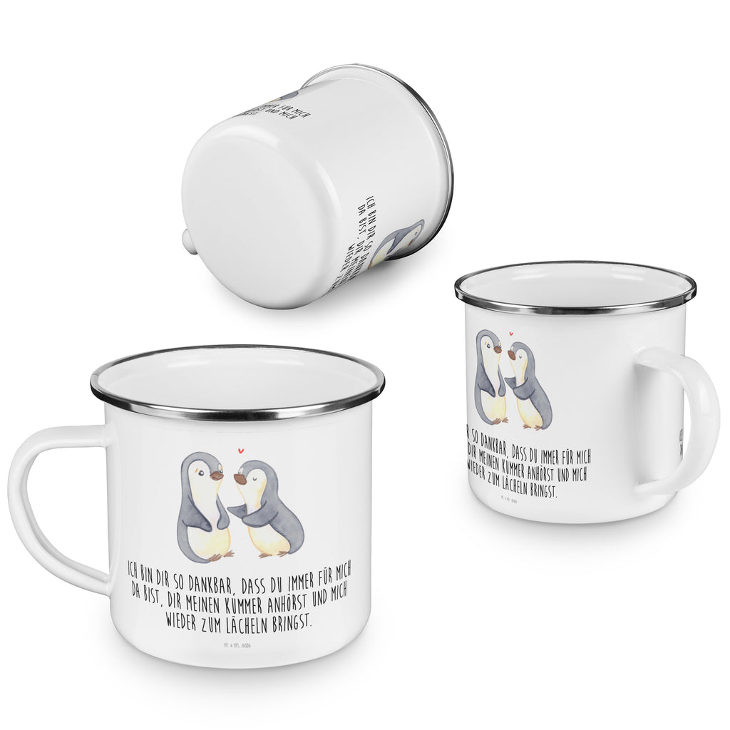 Camping Emaille Tasse Pinguine trösten Campingtasse, Trinkbecher, Metalltasse, Outdoor Tasse, Emaille Trinkbecher, Blechtasse Outdoor, Emaille Campingbecher, Edelstahl Trinkbecher, Metalltasse für Camping, Kaffee Blechtasse, Camping Tasse Metall, Liebe, Partner, Freund, Freundin, Ehemann, Ehefrau, Heiraten, Verlobung, Heiratsantrag, Liebesgeschenk, Jahrestag, Hocheitstag, Valentinstag, Geschenk für Frauen, Hochzeitstag, Mitbringsel, Geschenk für Freundin, Geschenk für Partner, Liebesbeweis, für Männer, für Ehemann