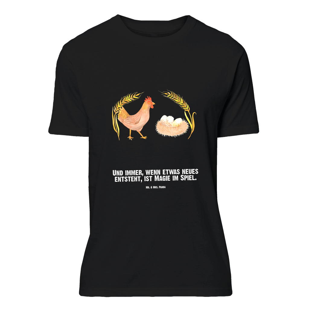 Personalisiertes T-Shirt Huhn stolz T-Shirt Personalisiert, T-Shirt mit Namen, T-Shirt mit Aufruck, Männer, Frauen, Wunschtext, Bedrucken, Bauernhof, Hoftiere, Landwirt, Landwirtin, Hahn, Henne, Hühner, Eier, Hof, Landleben, Motivation, Geburt, Magie, Spruch, Schwangerschaft