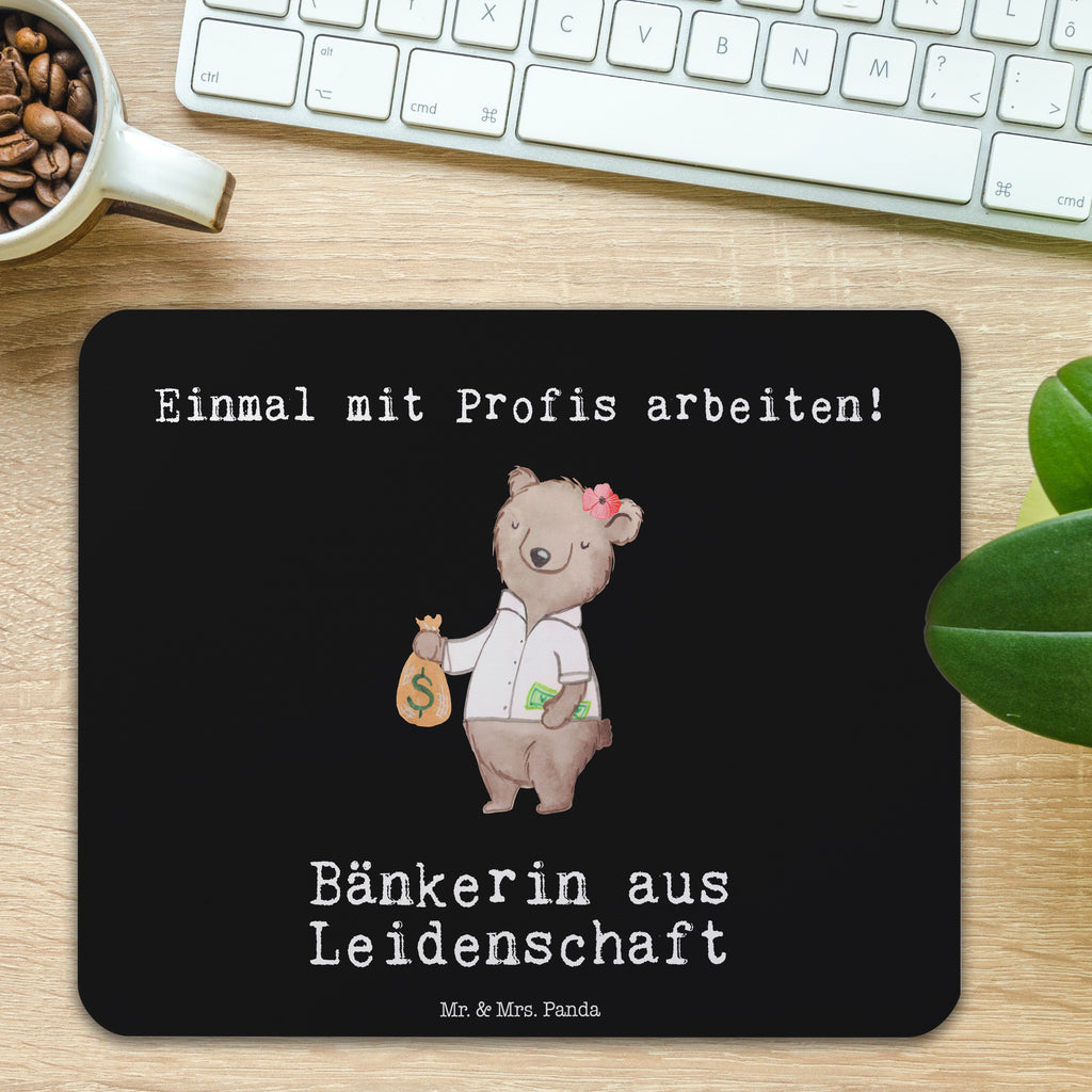 Mauspad Bänkerin aus Leidenschaft Mousepad, Computer zubehör, Büroausstattung, PC Zubehör, Arbeitszimmer, Mauspad, Einzigartiges Mauspad, Designer Mauspad, Mausunterlage, Mauspad Büro, Beruf, Ausbildung, Jubiläum, Abschied, Rente, Kollege, Kollegin, Geschenk, Schenken, Arbeitskollege, Mitarbeiter, Firma, Danke, Dankeschön, Bänkerin, Bankfachfrau, Bankangestellte, Bankberaterin