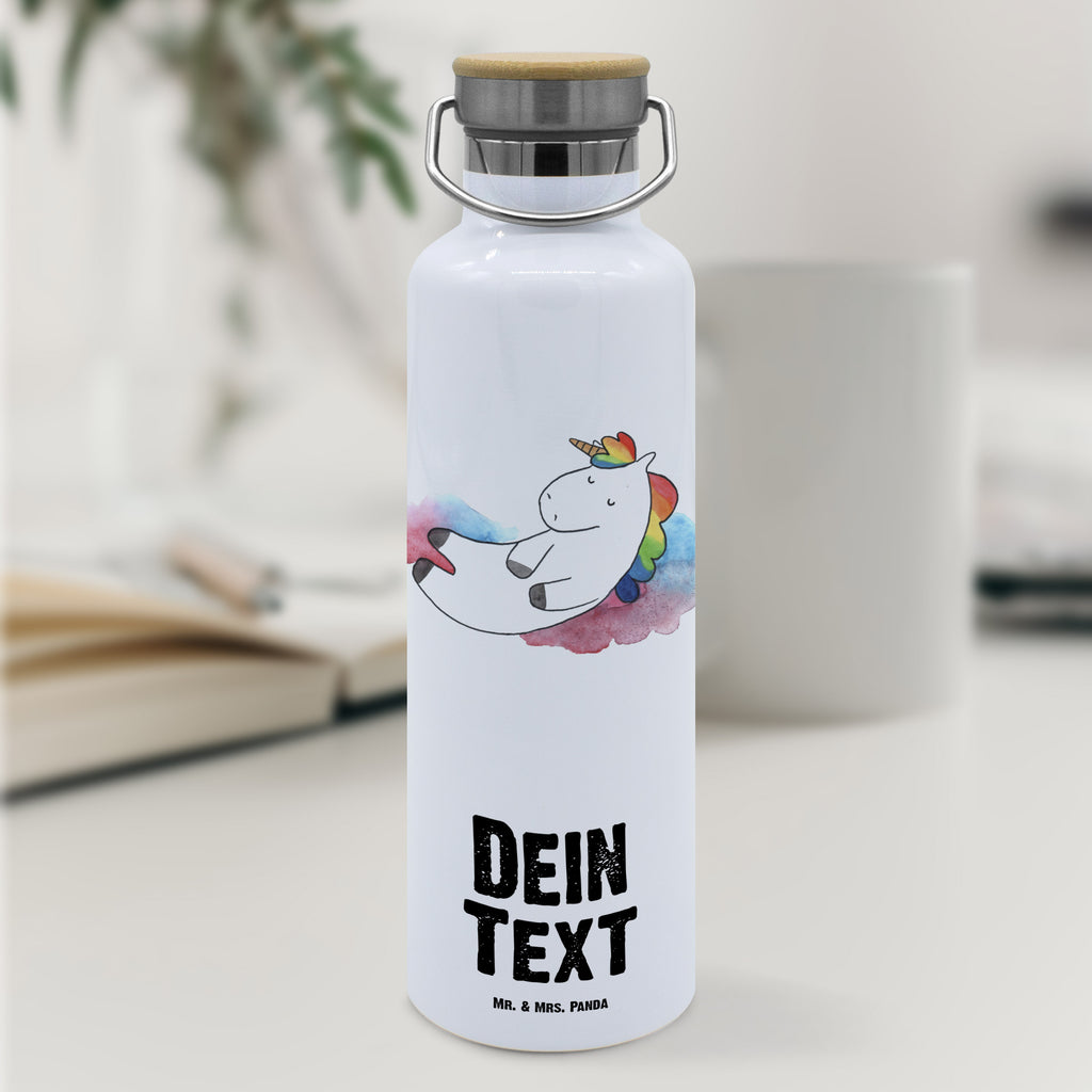 Personalisierte Trinkflasche Einhorn Wolke 7 Personalisierte Trinkflasche, Trinkflasche mit Namen, Trinkflasche bedrucken, Flasche personalisiert, Trinkflasch mit Aufdruck, Trinkflasche Werbegeschenk, Namensaufdruck Trinkflasche, Sportflasche personalisiert, Trinkflasche Sport, Einhorn, Einhörner, Einhorn Deko, Unicorn, verliebt, Menschen, witzig, lustig, Geschenk, Glaube, Realität, Lächeln