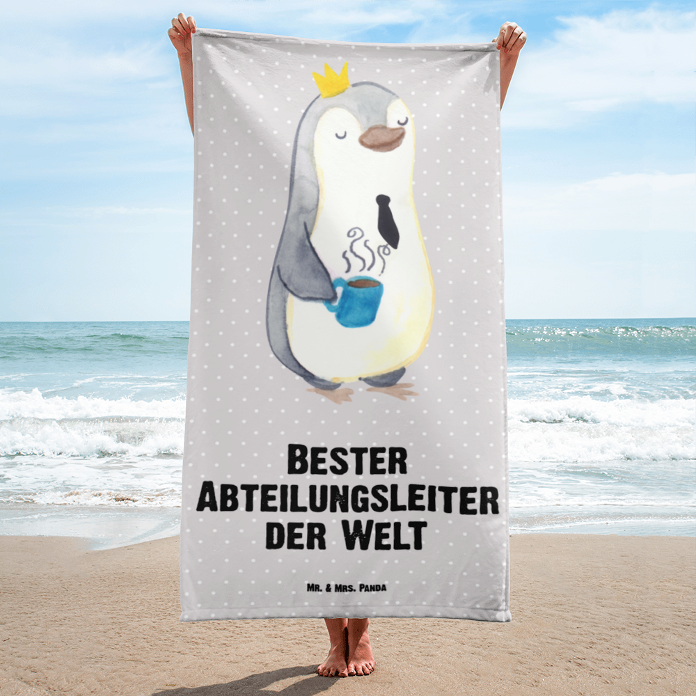 XL Badehandtuch Pinguin Bester Abteilungsleiter der Welt Handtuch, Badetuch, Duschtuch, Strandtuch, Saunatuch, für, Dankeschön, Geschenk, Schenken, Geburtstag, Geburtstagsgeschenk, Geschenkidee, Danke, Bedanken, Mitbringsel, Freude machen, Geschenktipp, Abteilungsleiter, Leiter, Geschäftsführer, Vorgesetzter, Kollege, Arbeit, Büro, Abschiedsgeschenk, Ruhestand, Abschied, Chef