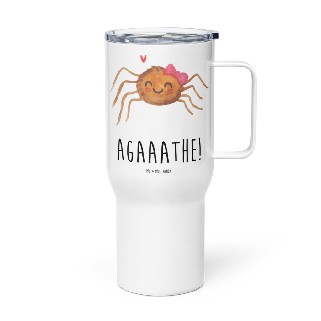 XXL Thermobecher Spinne Agathe Freude Thermobecher, XL Thermobecher, Reisebecher, XL Reisetasse, Großer Thermobecher, Autobecher, Jumbo Becher, Spinne Agathe, Spinne, Agathe, Videos, Merchandise, Viral, Viraler Hit, Trend, Beliebte Spinne