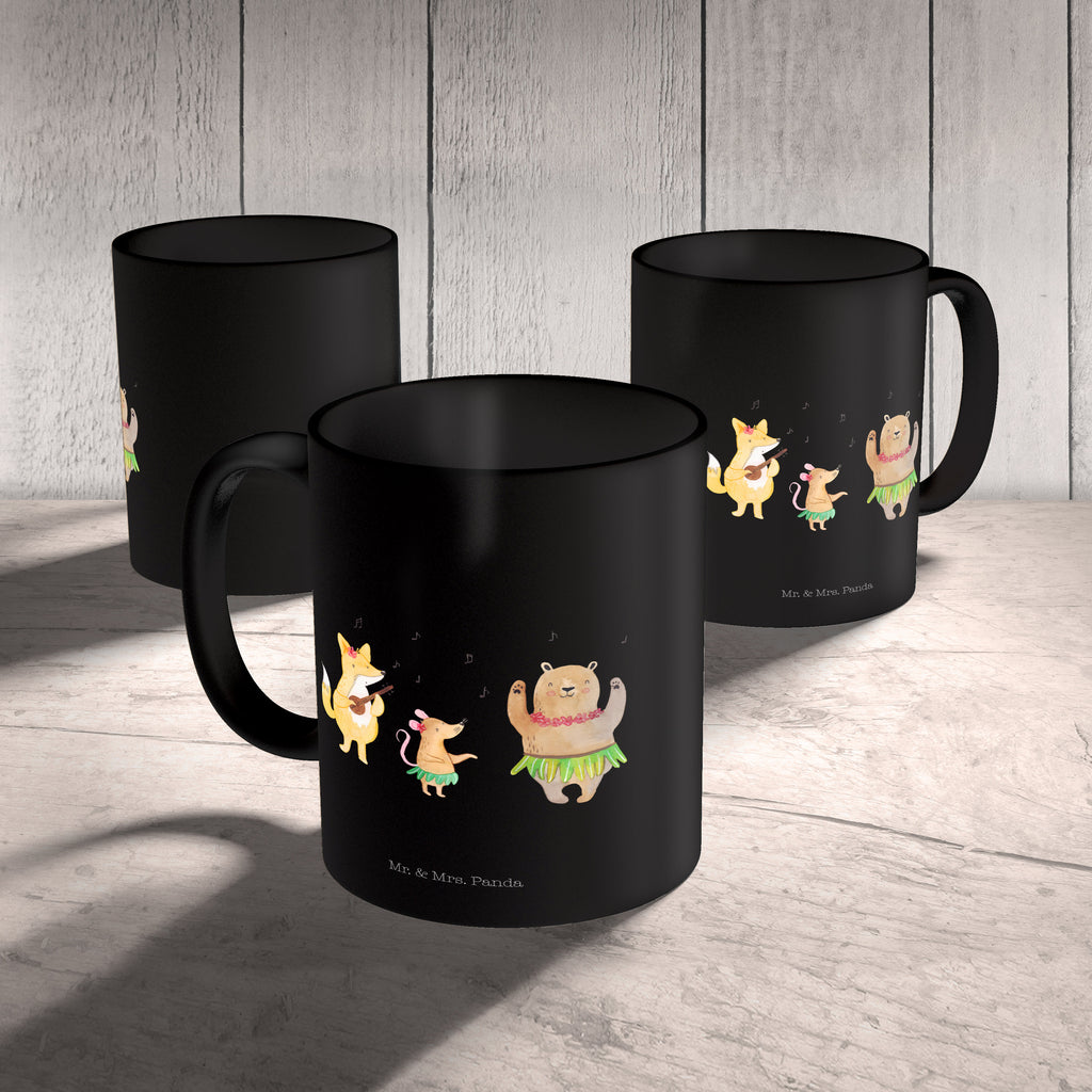 Tasse Waldtiere Aloha Tasse, Kaffeetasse, Teetasse, Becher, Kaffeebecher, Teebecher, Keramiktasse, Porzellantasse, Büro Tasse, Geschenk Tasse, Tasse Sprüche, Tasse Motive, Kaffeetassen, Tasse bedrucken, Designer Tasse, Cappuccino Tassen, Schöne Teetassen, Tiermotive, Gute Laune, lustige Sprüche, Tiere, Wald, Waldtiere, Musik, Aloha, Bär, Hase, Igel, Tanzen, Leben, Lachen