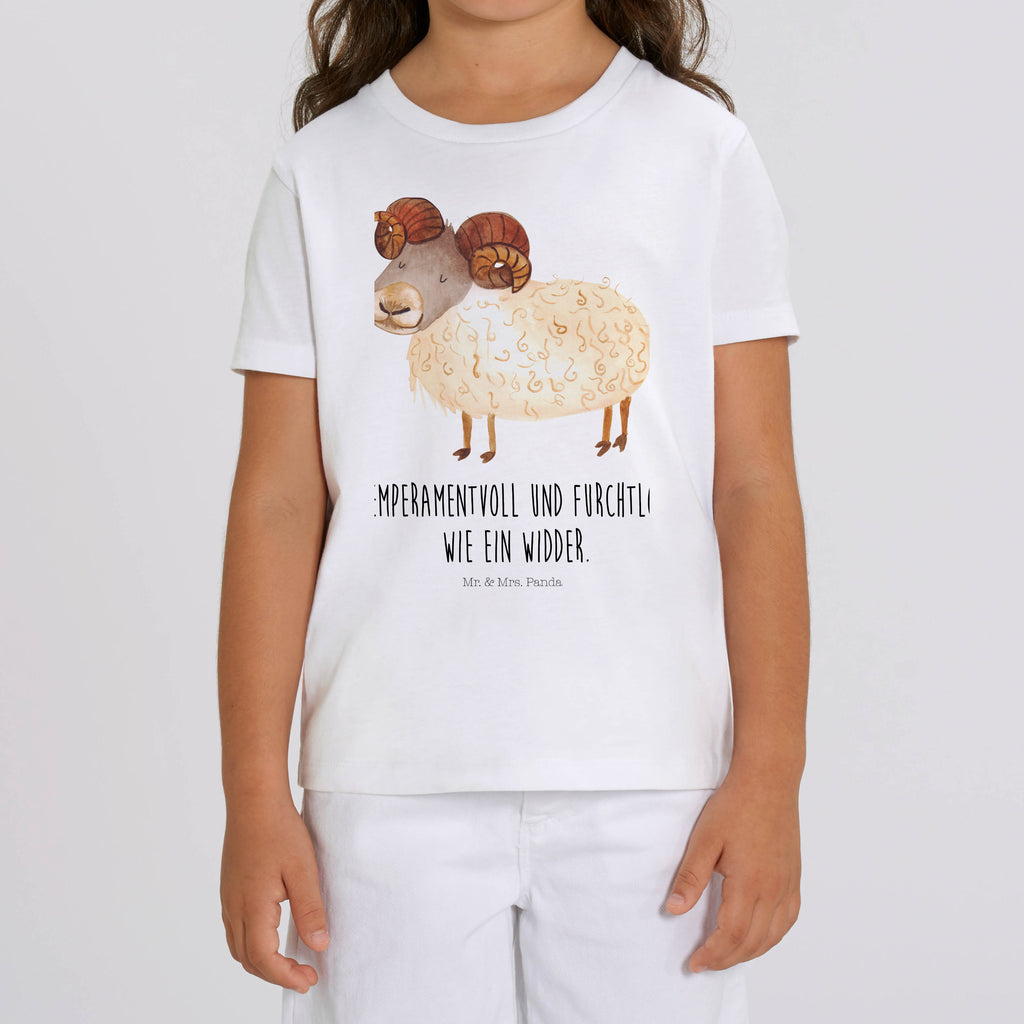 Organic Kinder T-Shirt Sternzeichen Widder Kinder T-Shirt, Kinder T-Shirt Mädchen, Kinder T-Shirt Jungen, Tierkreiszeichen, Sternzeichen, Horoskop, Astrologie, Aszendent, Widder Geschenk, Widder Sternzeichen, Geschenk März, Geschenk April, Geburtstag März, Geburtstag April, Bock, Schafbock