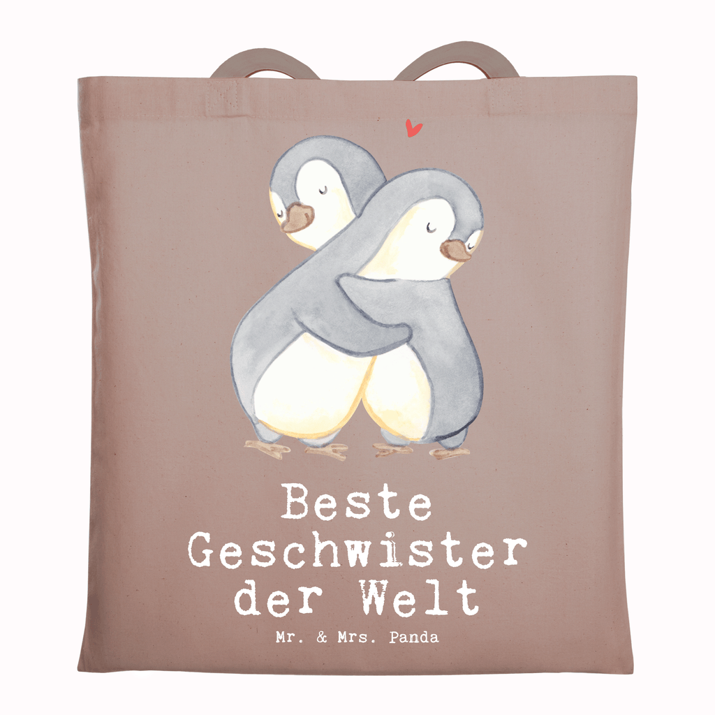 Tragetasche Pinguin Beste Geschwister der Welt Beuteltasche, Beutel, Einkaufstasche, Jutebeutel, Stoffbeutel, Tasche, Shopper, Umhängetasche, Strandtasche, Schultertasche, Stofftasche, Tragetasche, Badetasche, Jutetasche, Einkaufstüte, Laptoptasche, für, Dankeschön, Geschenk, Schenken, Geburtstag, Geburtstagsgeschenk, Geschenkidee, Danke, Bedanken, Mitbringsel, Freude machen, Geschenktipp, Geschwister, Geschwisterchen, Bruder, Schwester, Schwestern, Brüder, Familie, Nachwuchs