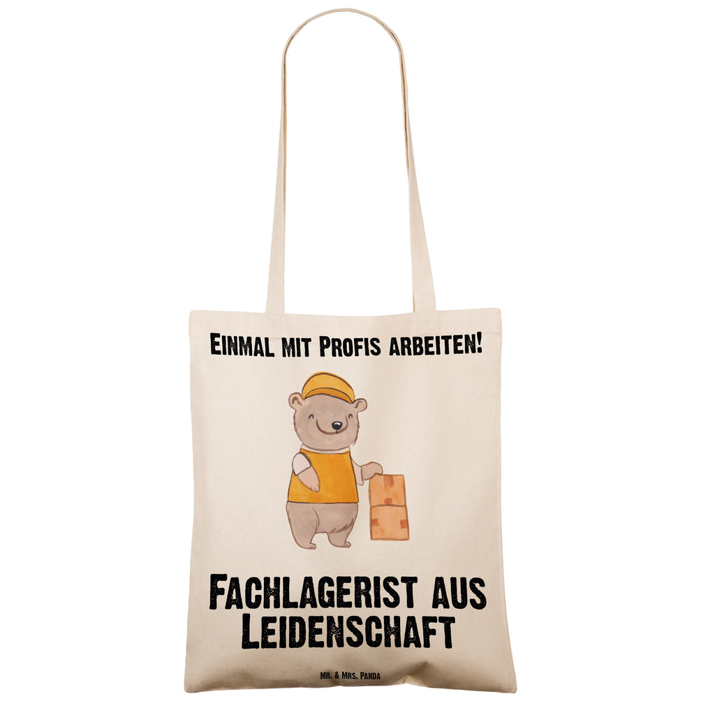 Tragetasche Fachlagerist aus Leidenschaft Beuteltasche, Beutel, Einkaufstasche, Jutebeutel, Stoffbeutel, Tasche, Shopper, Umhängetasche, Strandtasche, Schultertasche, Stofftasche, Tragetasche, Badetasche, Jutetasche, Einkaufstüte, Laptoptasche, Beruf, Ausbildung, Jubiläum, Abschied, Rente, Kollege, Kollegin, Geschenk, Schenken, Arbeitskollege, Mitarbeiter, Firma, Danke, Dankeschön, Lagerarbeiter, Fachlagerist, Lagerist, Lagerverwalter