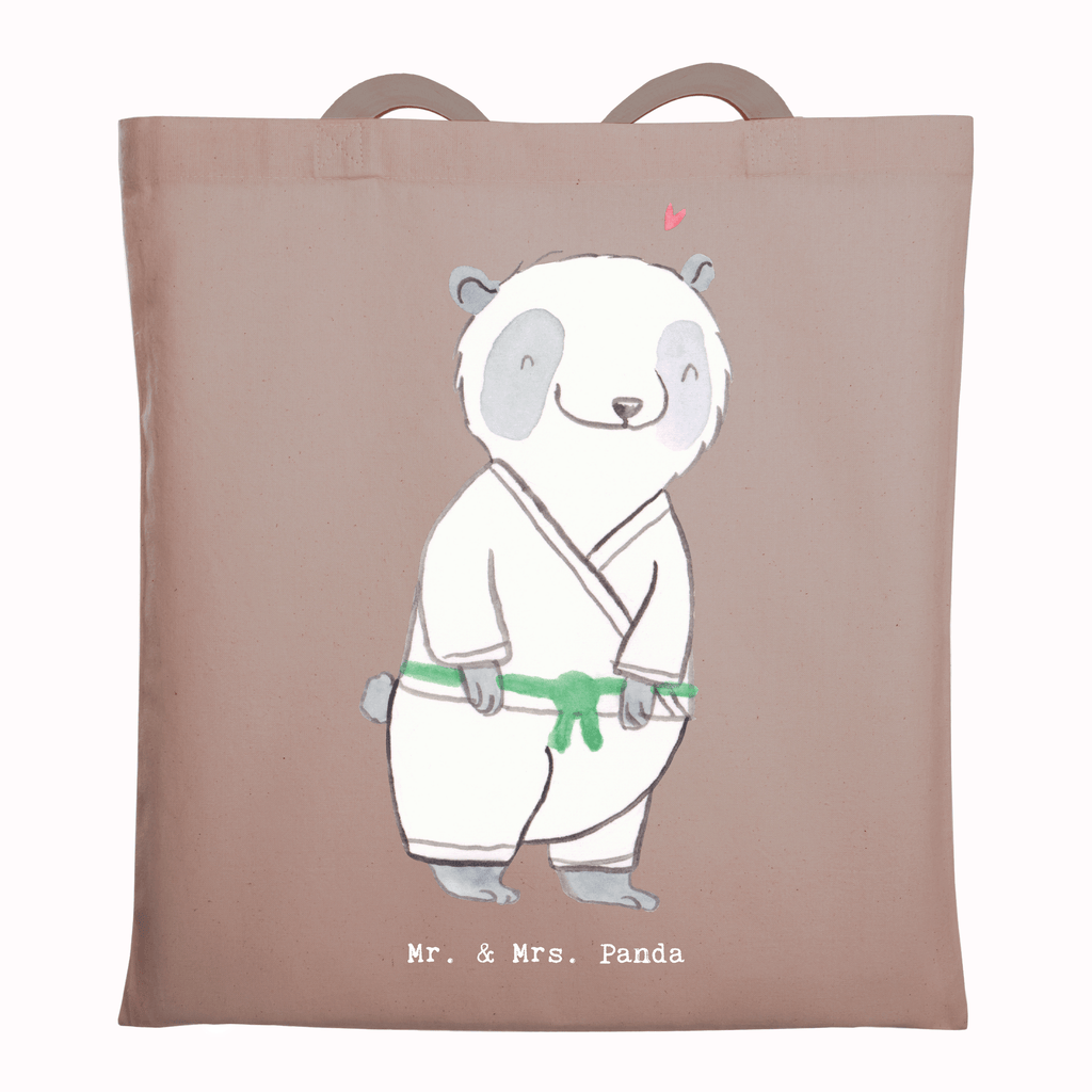 Tragetasche Panda Jiu Jitsu Tage Beuteltasche, Beutel, Einkaufstasche, Jutebeutel, Stoffbeutel, Tasche, Shopper, Umhängetasche, Strandtasche, Schultertasche, Stofftasche, Tragetasche, Badetasche, Jutetasche, Einkaufstüte, Laptoptasche, Geschenk, Sport, Sportart, Hobby, Schenken, Danke, Dankeschön, Auszeichnung, Gewinn, Sportler, Jiu Jitsu, japanische Kampfkunst, Selbstverteidigung