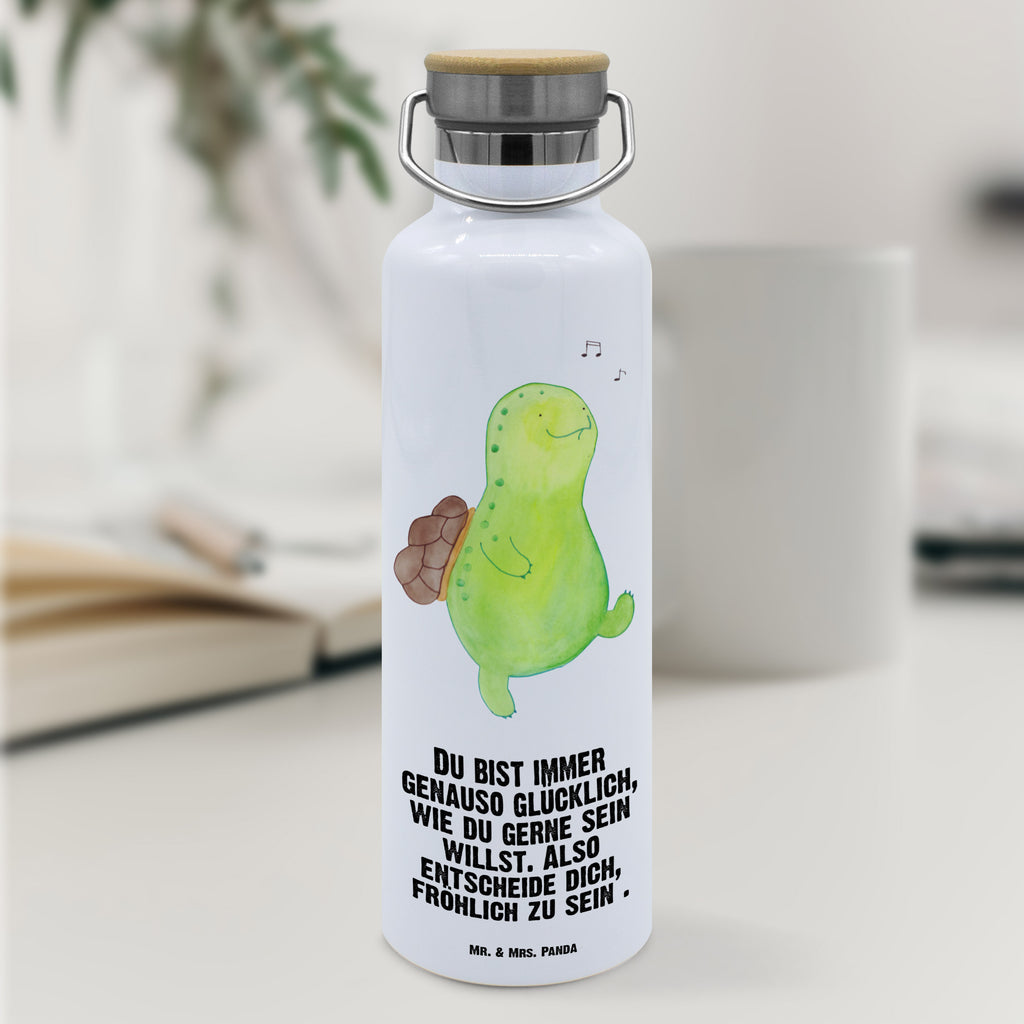 Trinkflasche Schildkröte Pfeifen Thermosflasche, Isolierflasche, Edelstahl, Trinkflasche, isoliert, Wamrhaltefunktion, Sportflasche, Flasche zum Sport, Sportlerflasche, Schildkröte, Schildi, Schildkröten, fröhlich, Glück, Motivation, Lebensfreude, Depression, Trennung, Neuanfang