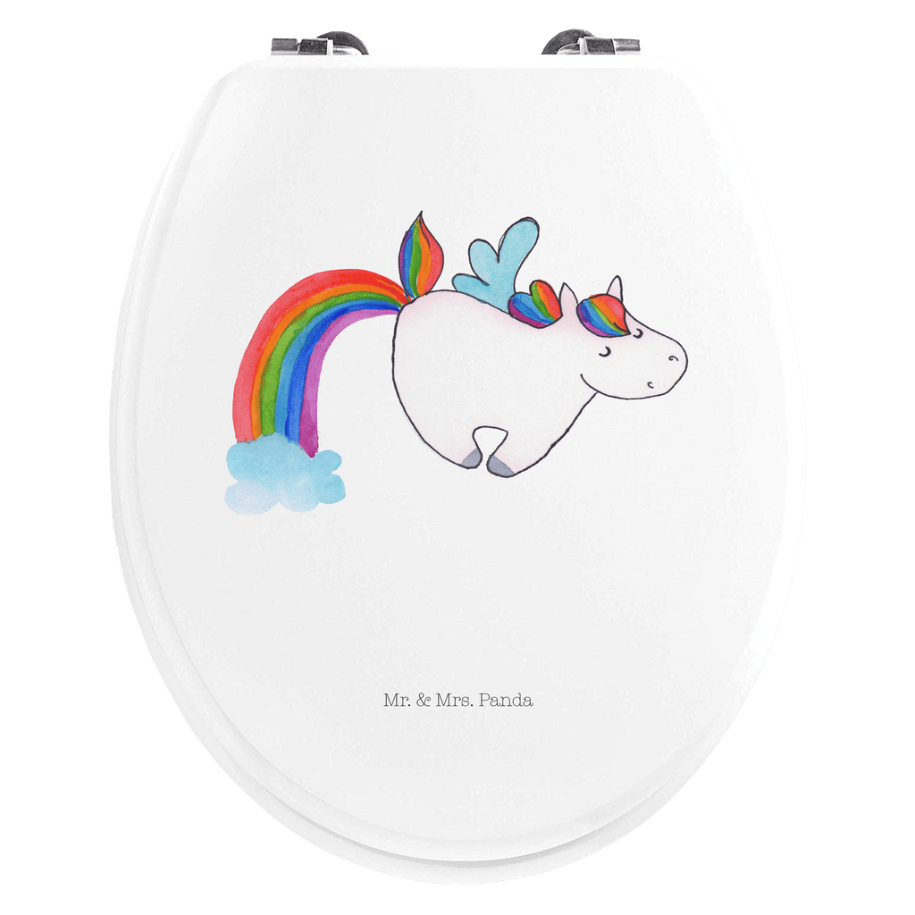 Motiv WC Sitz Einhorn Pegasus Klobrille, Klodeckel, Toilettendeckel, WC-Sitz, Toilette, Einhorn, Einhörner, Einhorn Deko, Pegasus, Unicorn, Regenbogen, Spielen, Realität, Glitzer, Erwachsenwerden