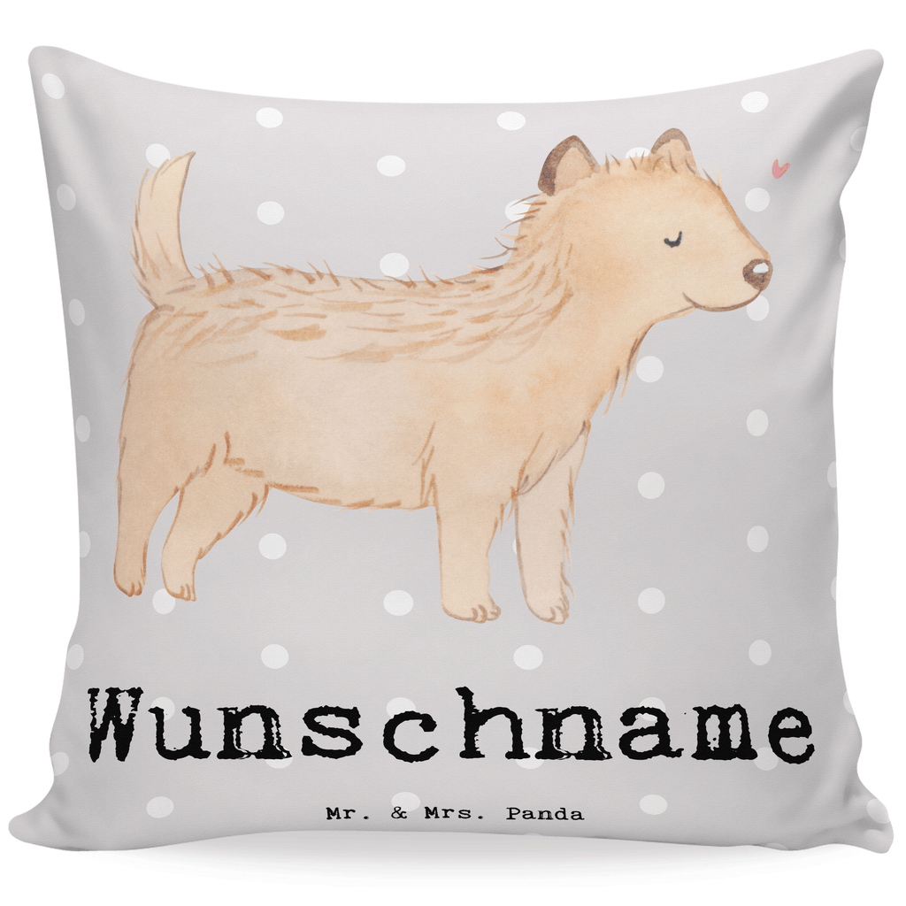 Personalisiertes Kissen Cairn Terrier Lebensretter Kissen, personalisiert, Name, Wunschname, bedrucken, Kopfkissen, Hund, Hunderasse, Rassehund, Hundebesitzer, Geschenk, Tierfreund, Schenken, Welpe, Cairn Terrier