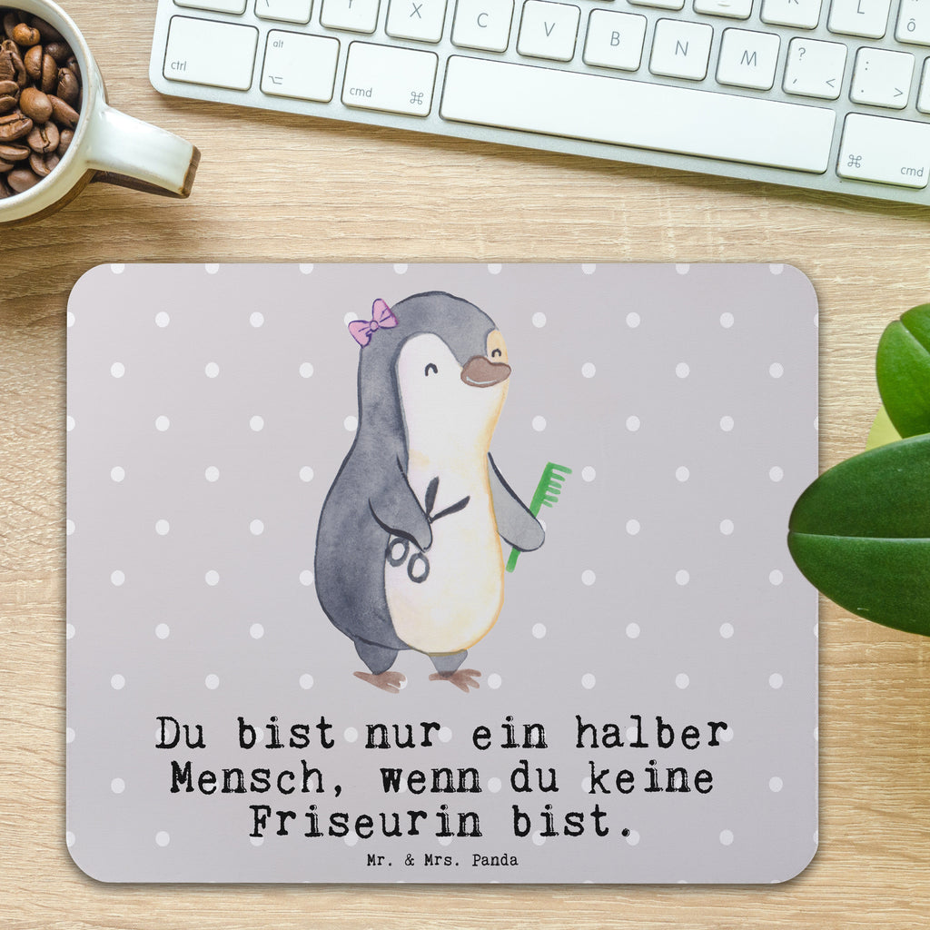 Mauspad Friseurin mit Herz Mousepad, Computer zubehör, Büroausstattung, PC Zubehör, Arbeitszimmer, Mauspad, Einzigartiges Mauspad, Designer Mauspad, Mausunterlage, Mauspad Büro, Beruf, Ausbildung, Jubiläum, Abschied, Rente, Kollege, Kollegin, Geschenk, Schenken, Arbeitskollege, Mitarbeiter, Firma, Danke, Dankeschön, Frisörin, Haarstylistin, Frisörbesuch, Friseursalon, Eröffnung Friseur