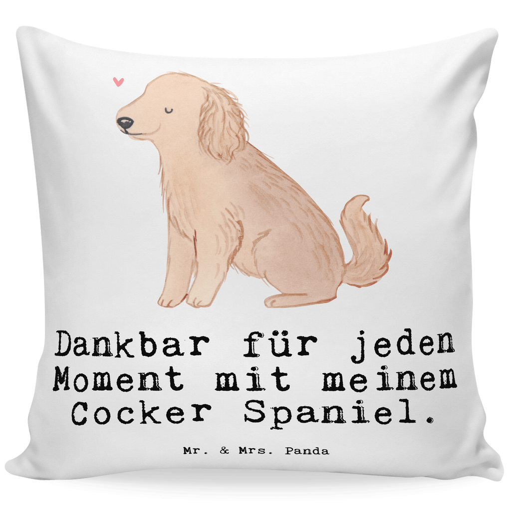 40x40 Kissen Cocker Spaniel Moment Kissenhülle, Kopfkissen, Sofakissen, Dekokissen, Motivkissen, Hund, Hunderasse, Rassehund, Hundebesitzer, Geschenk, Tierfreund, Schenken, Welpe, Englische Cockerspaniel, Cocker Spaniel