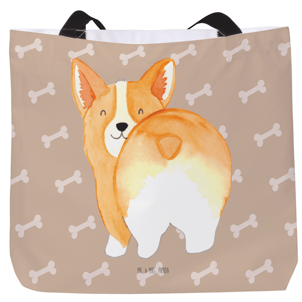 Shopper Corgie Po Beutel, Einkaufstasche, Tasche, Strandtasche, Einkaufsbeutel, Shopper, Schultasche, Freizeittasche, Tragebeutel, Schulbeutel, Alltagstasche, Hund, Hundemotiv, Haustier, Hunderasse, Tierliebhaber, Hundebesitzer, Sprüche, Corgie, Hundeliebe, Motivation, Selbstliebe, Spruch