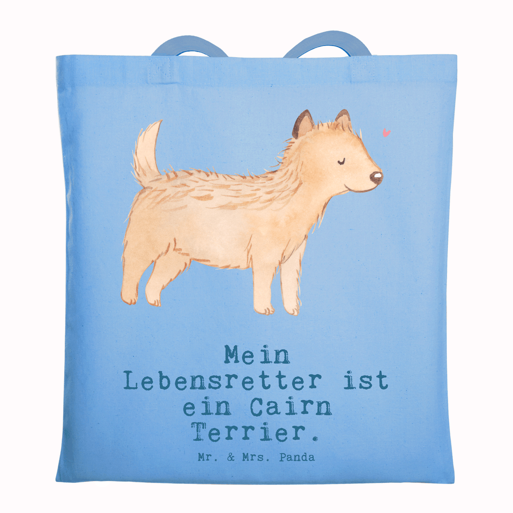 Tragetasche Cairn Terrier Lebensretter Beuteltasche, Beutel, Einkaufstasche, Jutebeutel, Stoffbeutel, Hund, Hunderasse, Rassehund, Hundebesitzer, Geschenk, Tierfreund, Schenken, Welpe, Cairn Terrier