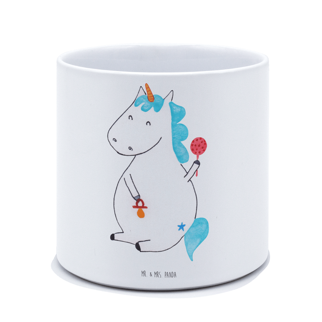 XL Blumentopf Einhorn Baby Bumentopf, Xl Blumentopf, Blumentopf Gross, Übertopf, Pflanztopf, Keramiktopf, Kräutertopf, Topf, Pflanzkübel, Blumenübertopf, Einhorn, Einhörner, Einhorn Deko, Pegasus, Unicorn, Mutter, Geburt, Geburtstag, erstes Kind, Baby, Babyglück, Nachwuchs, Eltern, Party, Kind, Schnuller