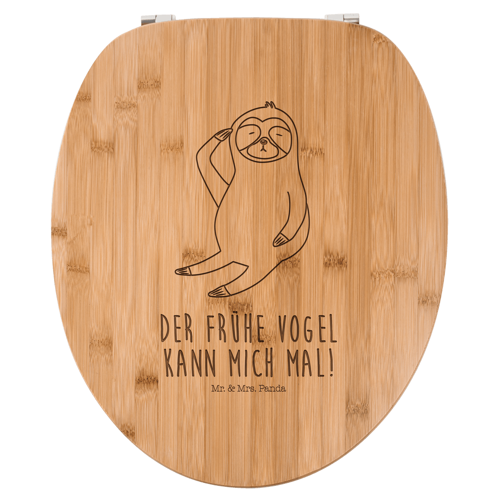 WC Sitz Faultier Vogel Klobrille, Klodeckel, Toilettendeckel, WC-Sitz, Toilette, Faultier, Faultier Geschenk, Faultier Deko, Faultiere, faul, Lieblingstier, Spinner, früher Vogel, der frühe Vogel, Frühaufsteher, Morgenmuffel, Vogel, Faultierwelt