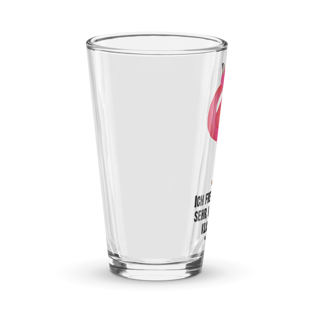 Premium Trinkglas Flamingo stolz Trinkglas, Glas, Pint Glas, Bierglas, Cocktail Glas, Wasserglas, Flamingo, stolz, Freude, Selbstliebe, Selbstakzeptanz, Freundin, beste Freundin, Tochter, Mama, Schwester