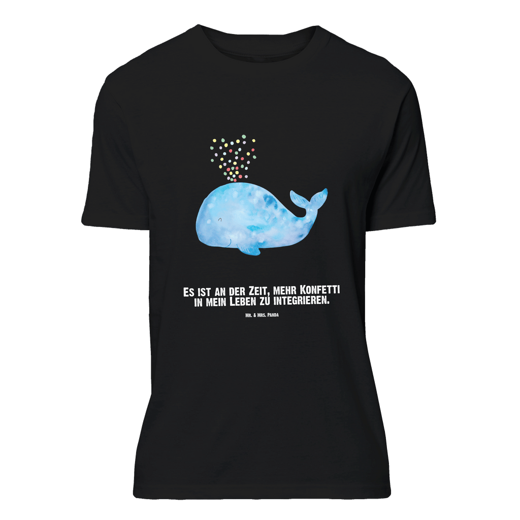 Personalisiertes T-Shirt Wal Konfetti T-Shirt Personalisiert, T-Shirt mit Namen, T-Shirt mit Aufruck, Männer, Frauen, Wunschtext, Bedrucken, Meerestiere, Meer, Urlaub, Wal, Konfetti, Wale, Motivation, Neuanfang, Trennung, Diät, Abnehmen, Neustart, Lebensabschnitt, Geburtstag