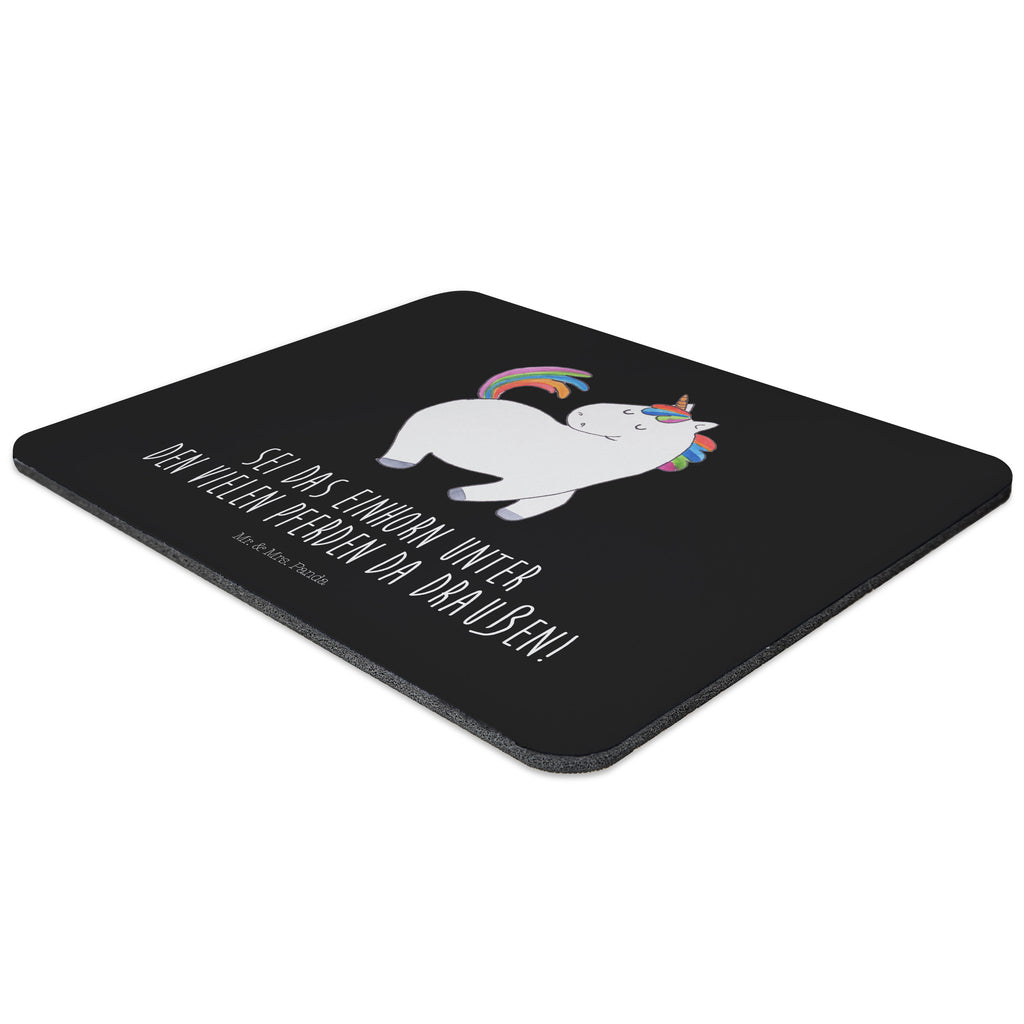 Mauspad Einhorn stolzierend Mousepad, Computer zubehör, Büroausstattung, PC Zubehör, Arbeitszimmer, Mauspad, Einzigartiges Mauspad, Designer Mauspad, Mausunterlage, Mauspad Büro, Einhorn, Einhörner, Einhorn Deko, Pegasus, Unicorn, stolz, anders, bunt, Pferd, Reiter, Reiten, Freundin, Geschenk