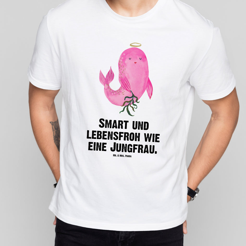 T-Shirt Standard Sternzeichen Jungfrau T-Shirt, Shirt, Tshirt, Lustiges T-Shirt, T-Shirt mit Spruch, Party, Junggesellenabschied, Jubiläum, Geburstag, Herrn, Damen, Männer, Frauen, Schlafshirt, Nachthemd, Sprüche, Tierkreiszeichen, Sternzeichen, Horoskop, Astrologie, Aszendent, Jungfrau, Jungfer, Geschenk, Jungfrau Sternzeichen, Geschenk September, Geschenk August, Geburtstag September, Geburtstag August, Meerjungfrau