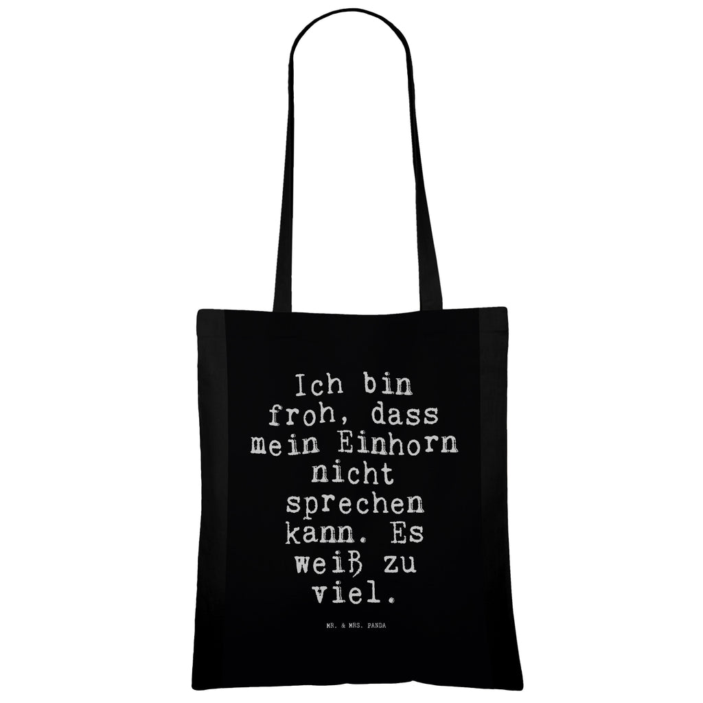 Tragetasche Sprüche und Zitate Ich bin froh, dass mein Einhorn nicht sprechen kann. Es weiß zu viel. Beuteltasche, Beutel, Einkaufstasche, Jutebeutel, Stoffbeutel, Tasche, Shopper, Umhängetasche, Strandtasche, Schultertasche, Stofftasche, Tragetasche, Badetasche, Jutetasche, Einkaufstüte, Laptoptasche, Spruch, Sprüche, lustige Sprüche, Weisheiten, Zitate, Spruch Geschenke, Spruch Sprüche Weisheiten Zitate Lustig Weisheit Worte