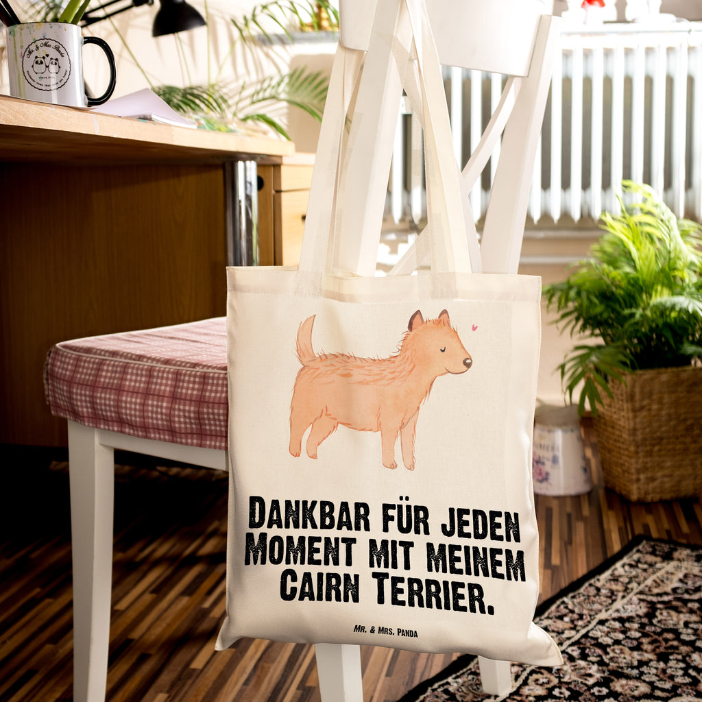 Tragetasche Cairn Terrier Moment Beuteltasche, Beutel, Einkaufstasche, Jutebeutel, Stoffbeutel, Tasche, Shopper, Umhängetasche, Strandtasche, Schultertasche, Stofftasche, Tragetasche, Badetasche, Jutetasche, Einkaufstüte, Laptoptasche, Hund, Hunderasse, Rassehund, Hundebesitzer, Geschenk, Tierfreund, Schenken, Welpe, Cairn Terrier