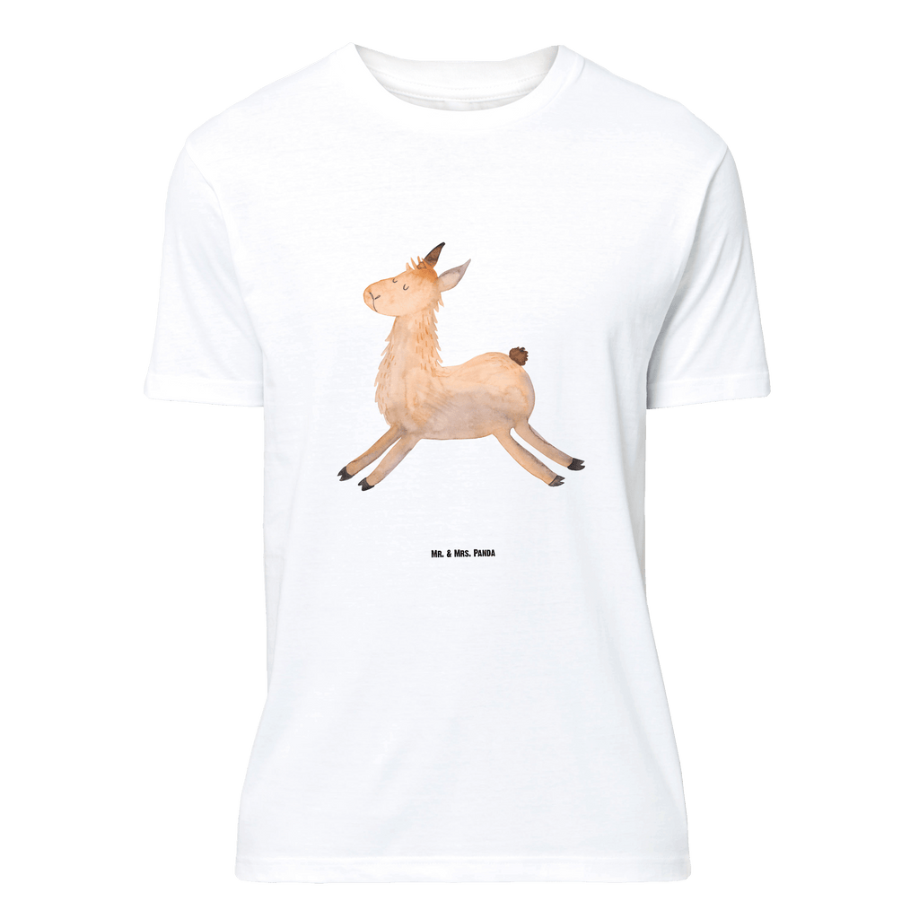 T-Shirt Standard Lama Springen T-Shirt, Shirt, Tshirt, Lustiges T-Shirt, T-Shirt mit Spruch, Party, Junggesellenabschied, Jubiläum, Geburstag, Herrn, Damen, Männer, Frauen, Schlafshirt, Nachthemd, Sprüche, Lama, Alpaka, Lamas, Lieblingstag, Happy day, fröhlich, Glück, Freundin, Liebeskummer, Neustart, guten Morgen, Start, Prüfung, Abitur