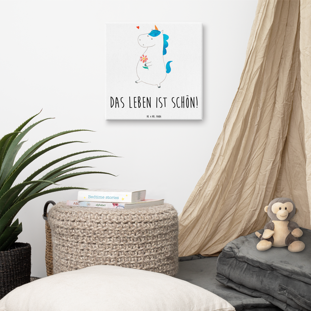 Leinwand Bild Einhorn Spaziergang Leinwand, Bild, Kunstdruck, Wanddeko, Dekoration, Einhorn, Einhörner, Einhorn Deko, Pegasus, Unicorn, Glitzer, Blumen, Spaziergang, Motivation, Gute Laune, Freude, Freundin, Mutter, Schwester