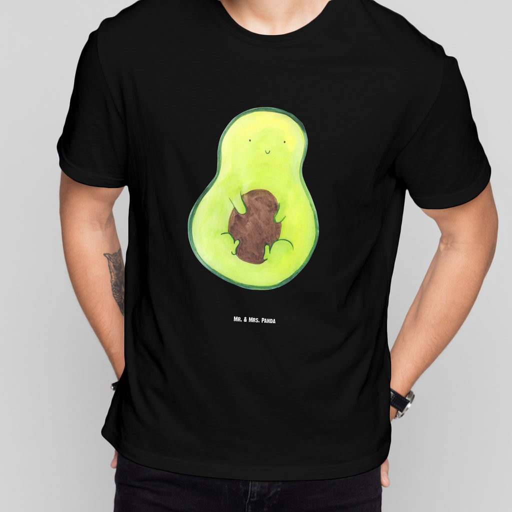 T-Shirt Standard Avocado mit Kern T-Shirt, Shirt, Tshirt, Lustiges T-Shirt, T-Shirt mit Spruch, Party, Junggesellenabschied, Jubiläum, Geburstag, Herrn, Damen, Männer, Frauen, Schlafshirt, Nachthemd, Sprüche, Avocado, Veggie, Vegan, Gesund, Avokado, Avocadokern, Kern, Pflanze, Spruch Leben