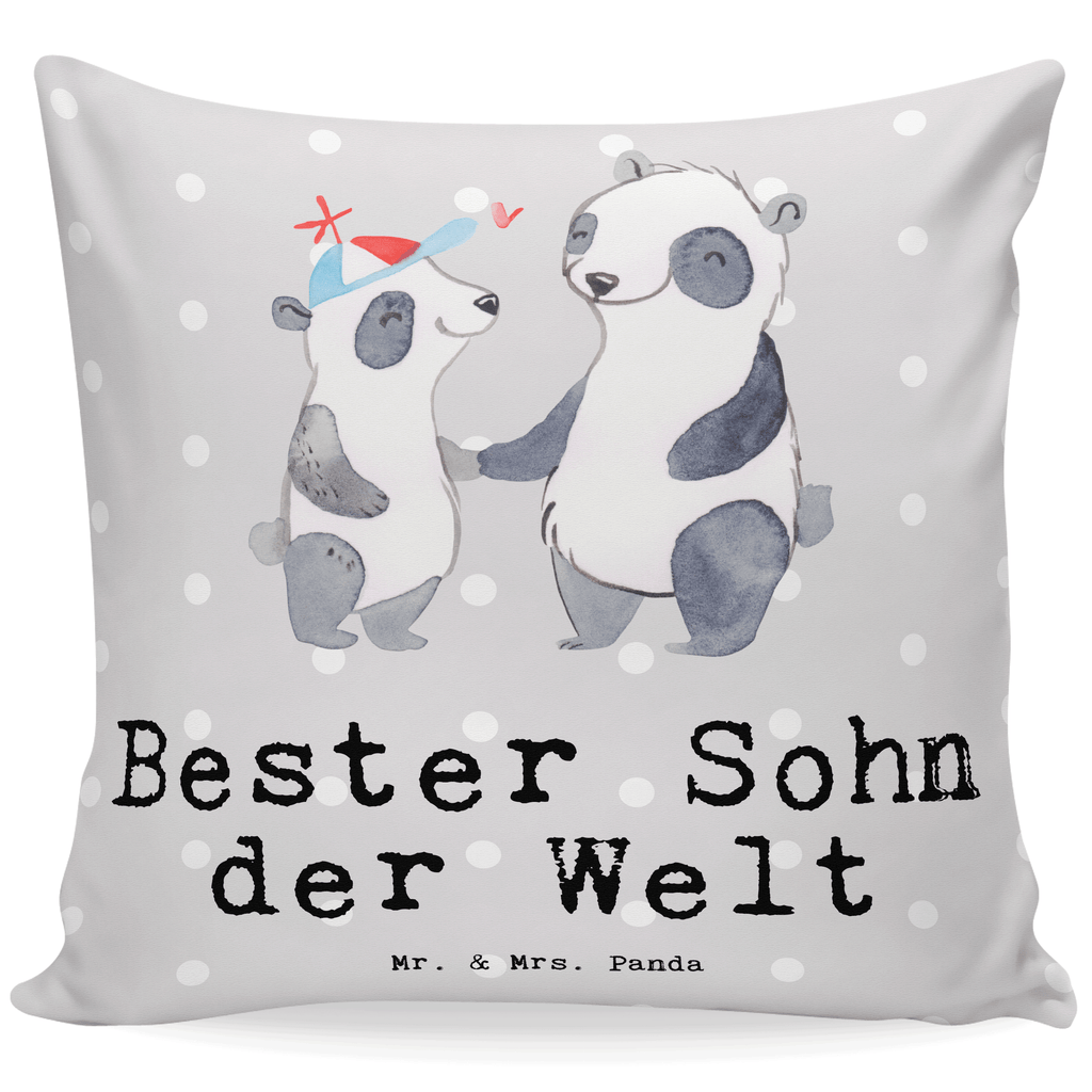 40x40 Kissen Panda Bester Sohn der Welt Kissenhülle, Kopfkissen, Sofakissen, Dekokissen, Motivkissen, sofakissen, sitzkissen, Kissen, Kissenbezüge, Kissenbezug 40x40, Kissen 40x40, Kissenhülle 40x40, Zierkissen, Couchkissen, Dekokissen Sofa, Sofakissen 40x40, Dekokissen 40x40, Kopfkissen 40x40, Kissen 40x40 Waschbar, für, Dankeschön, Geschenk, Schenken, Geburtstag, Geburtstagsgeschenk, Geschenkidee, Danke, Bedanken, Mitbringsel, Freude machen, Geschenktipp, Sohn, Sohnemann, Söhnchen, Bube, Bub, Nachwuchs, Nachkomme, Kind, Familie, Vater, Belohnung