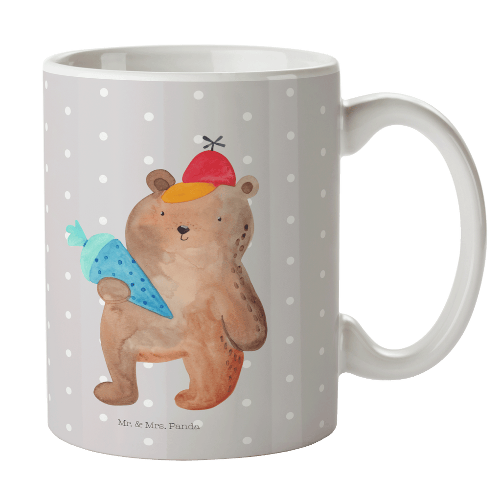 Tasse Bär Schultüte Tasse, Kaffeetasse, Teetasse, Becher, Kaffeebecher, Teebecher, Keramiktasse, Porzellantasse, Büro Tasse, Geschenk Tasse, Tasse Sprüche, Tasse Motive, Kaffeetassen, Tasse bedrucken, Designer Tasse, Cappuccino Tassen, Schöne Teetassen, Bär, Teddy, Teddybär, Bär Motiv, Schultüte, Erster Schultag Geschenk, Einschulung Geschenk, Schule Geschenk, Grundschule, Schulanfang, Schulbeginn