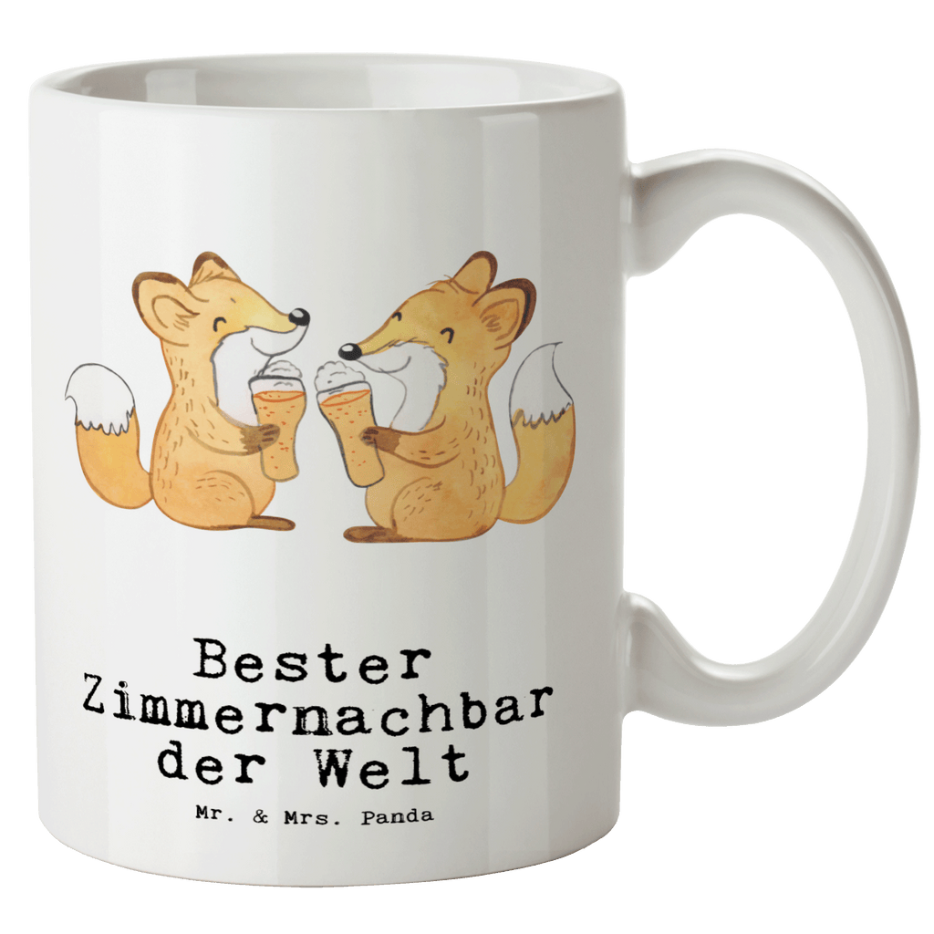 XL Tasse Fuchs Bester Zimmernachbar der Welt XL Tasse, Große Tasse, Grosse Kaffeetasse, XL Becher, XL Teetasse, spülmaschinenfest, Jumbo Tasse, Groß, für, Dankeschön, Geschenk, Schenken, Geburtstag, Geburtstagsgeschenk, Geschenkidee, Danke, Bedanken, Mitbringsel, Freude machen, Geschenktipp, Zimmernachbar, Zimmernachbarn, Zimmer, Krankenhaus, Patient, Kollegin, Wohnheim, Nachbar, WG, Studentenwohnheim