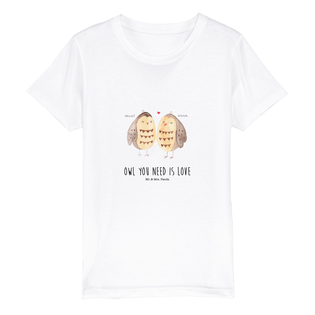 Organic Kinder T-Shirt Eulen Liebe Kinder T-Shirt, Kinder T-Shirt Mädchen, Kinder T-Shirt Jungen, Eule, Eule Deko, Liebe, Hochzeit Spruch, Owl, All you need is love, Liebe Spruch, Freundin Geschenk, Freund, Wortspiel lustig