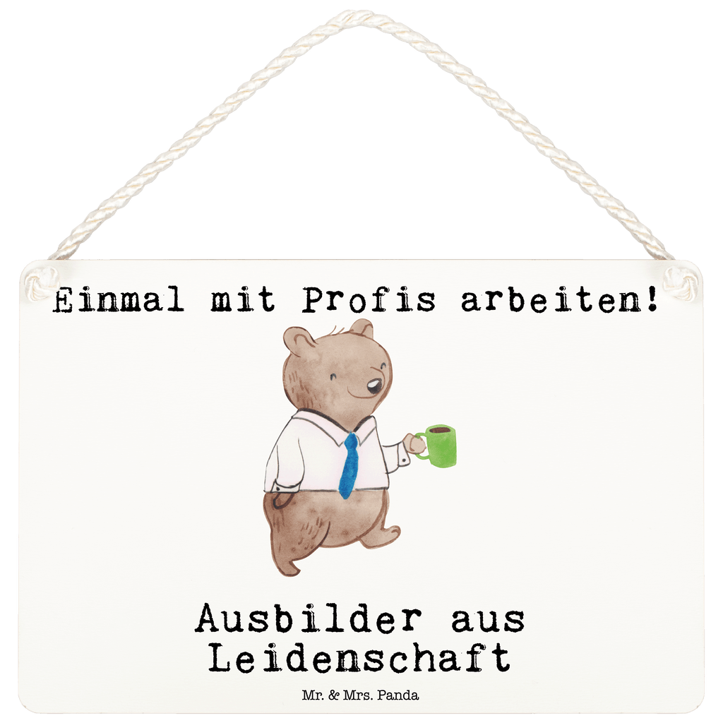 Deko Schild Ausbilder aus Leidenschaft Dekoschild, Deko Schild, Schild, Tür Schild, Türschild, Holzschild, Wandschild, Wanddeko, Beruf, Ausbildung, Jubiläum, Abschied, Rente, Kollege, Kollegin, Geschenk, Schenken, Arbeitskollege, Mitarbeiter, Firma, Danke, Dankeschön, Ausbilder, Tutor, Ausbilderprüfung