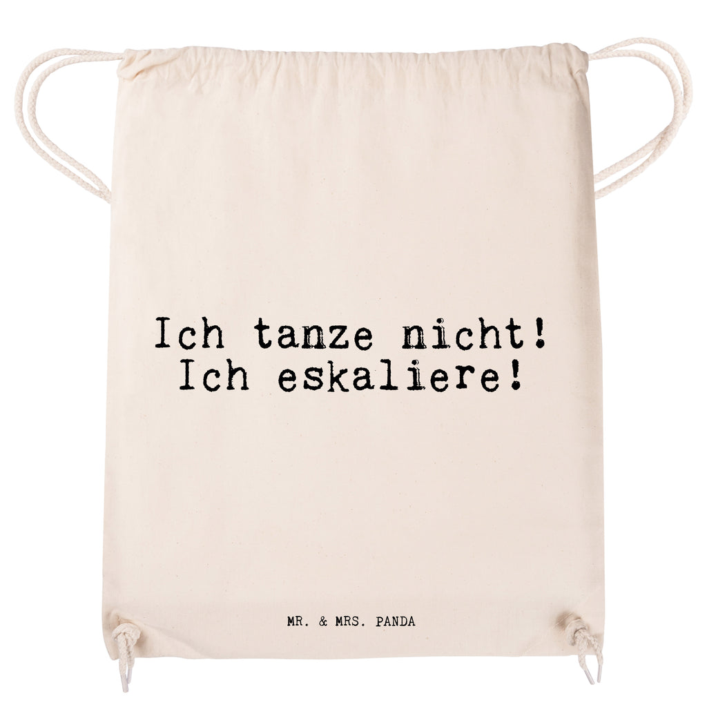 Sportbeutel Ich tanze nicht! Ich... Sportbeutel, Turnbeutel, Beutel, Sporttasche, Tasche, Stoffbeutel, Sportbeutel Kinder, Gymsack, Beutel Rucksack, Kleine Sporttasche, Sportzubehör, Turnbeutel Baumwolle, Spruch, Sprüche, lustige Sprüche, Weisheiten, Zitate, Spruch Geschenke, Spruch Sprüche Weisheiten Zitate Lustig Weisheit Worte