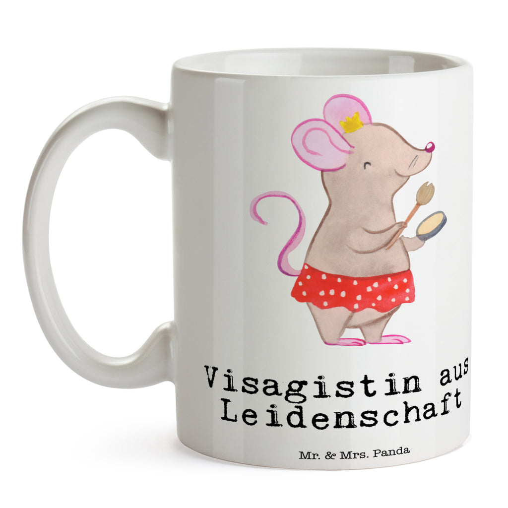 Tasse Visagistin aus Leidenschaft Tasse, Kaffeetasse, Teetasse, Becher, Kaffeebecher, Teebecher, Keramiktasse, Porzellantasse, Büro Tasse, Geschenk Tasse, Tasse Sprüche, Tasse Motive, Kaffeetassen, Tasse bedrucken, Designer Tasse, Cappuccino Tassen, Schöne Teetassen, Beruf, Ausbildung, Jubiläum, Abschied, Rente, Kollege, Kollegin, Geschenk, Schenken, Arbeitskollege, Mitarbeiter, Firma, Danke, Dankeschön, Kosmetikerin, Make Up Artist, Maskenbildnerin, Visagistin, Beauty Salon, Kosmetikstudio, Eröffnung