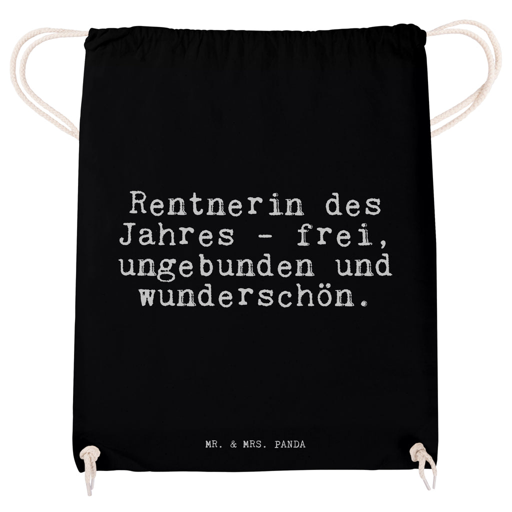 Sportbeutel Rentnerin des Jahres -... Sportbeutel, Turnbeutel, Beutel, Sporttasche, Tasche, Stoffbeutel, Sportbeutel Kinder, Spruch, Sprüche, lustige Sprüche, Weisheiten, Zitate, Spruch Geschenke, Spruch Sprüche Weisheiten Zitate Lustig Weisheit Worte