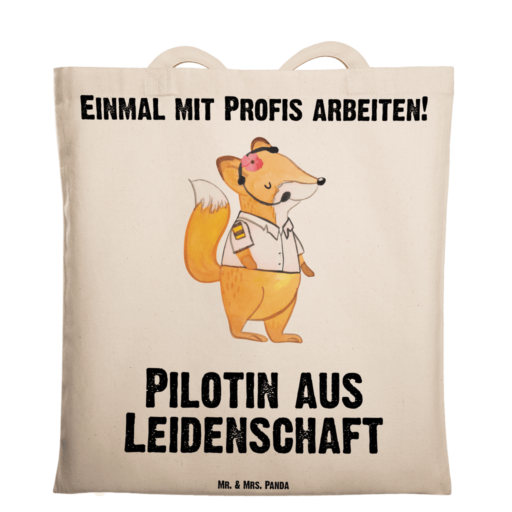 Tragetasche Pilotin aus Leidenschaft Beuteltasche, Beutel, Einkaufstasche, Jutebeutel, Stoffbeutel, Tasche, Shopper, Umhängetasche, Strandtasche, Schultertasche, Stofftasche, Tragetasche, Badetasche, Jutetasche, Einkaufstüte, Laptoptasche, Beruf, Ausbildung, Jubiläum, Abschied, Rente, Kollege, Kollegin, Geschenk, Schenken, Arbeitskollege, Mitarbeiter, Firma, Danke, Dankeschön, Pilotin, Flugkapitänin, Cockpit, Flugzeug